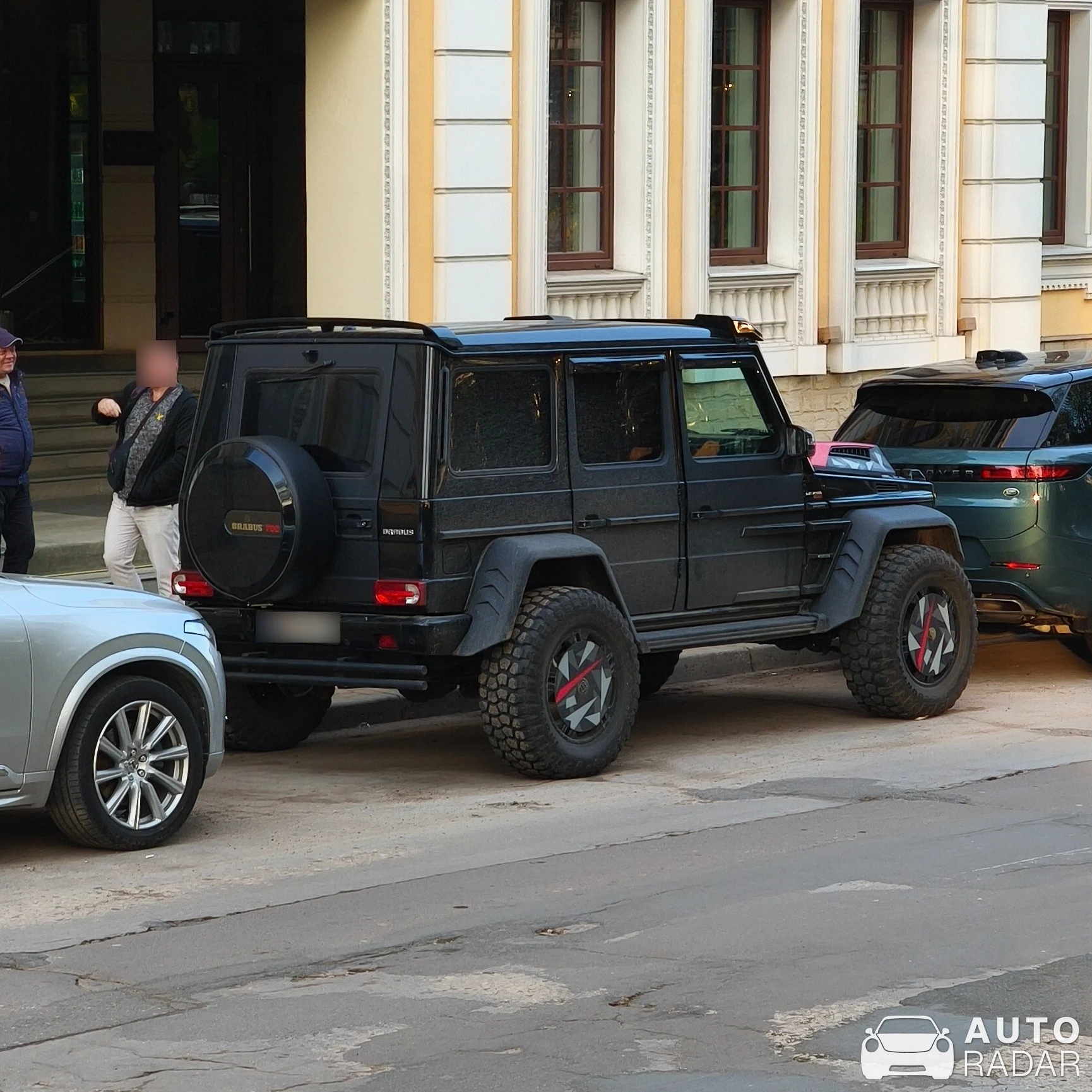 Mercedes-AMG Brabus G 700 4X4² W463 2018 Spots spotted in Chișinău