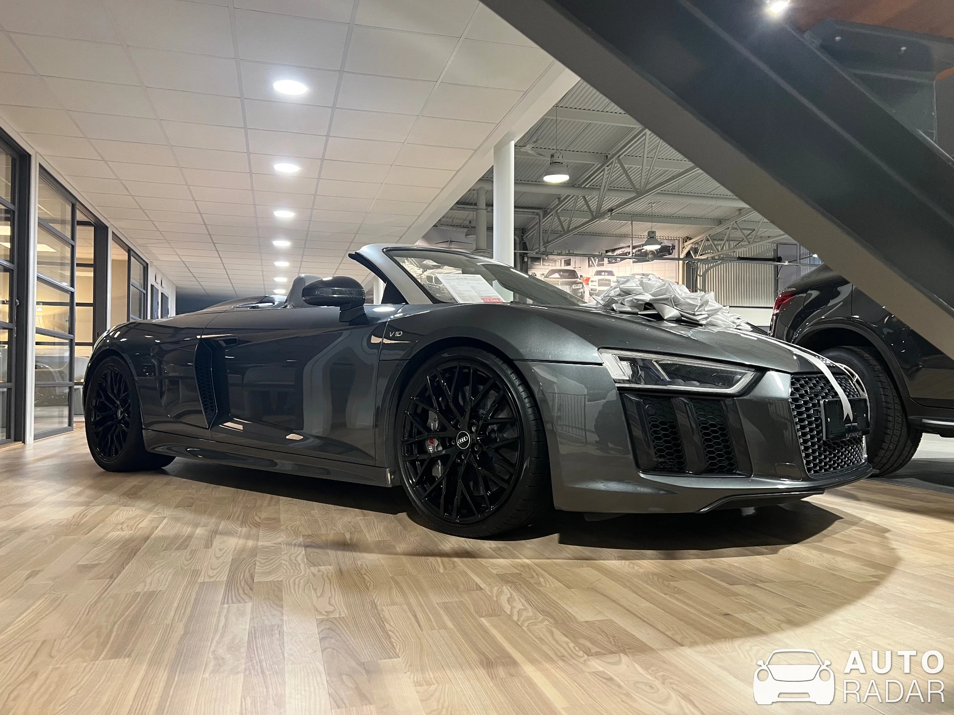 Audi R8 V10 Spyder 2016 spotted