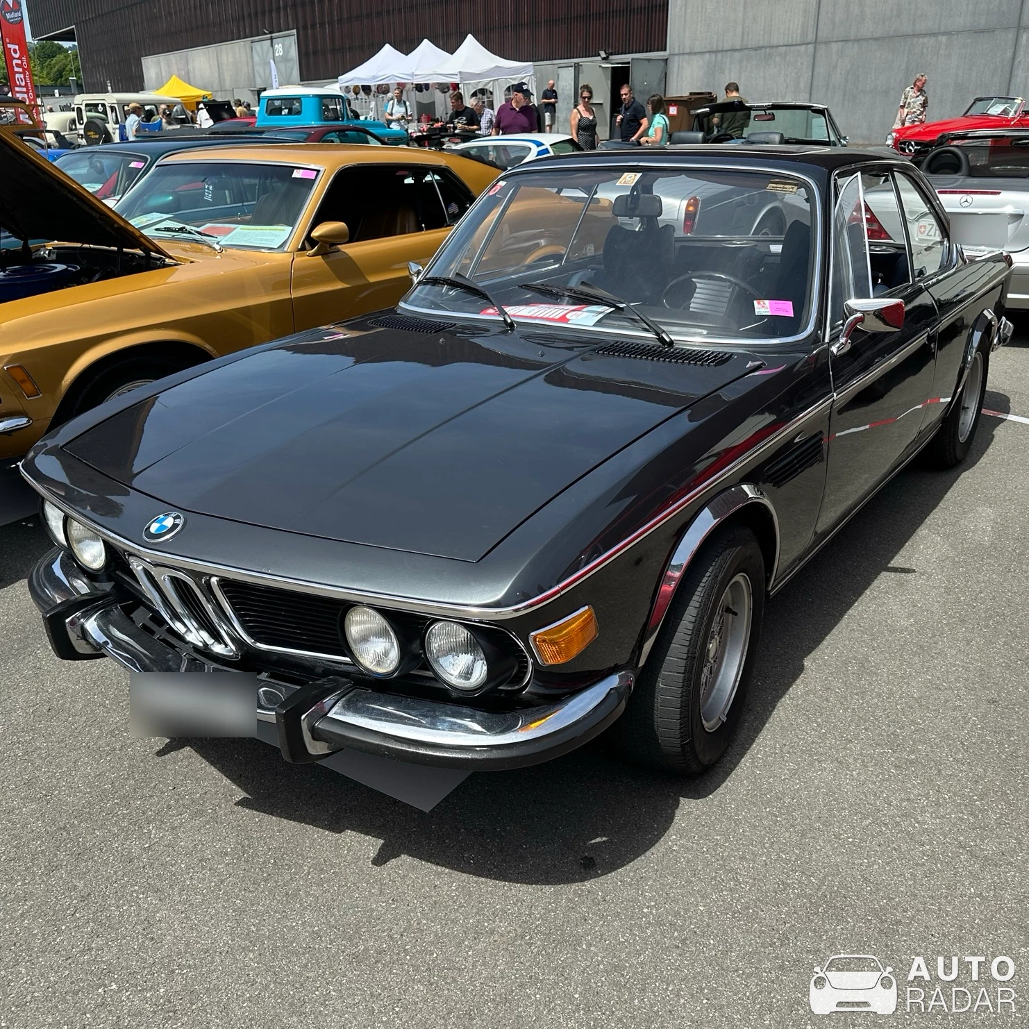 BMW 3.0 CS E9 spotted in Luzern