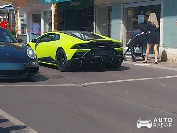 Lamborghini Huracán LP640-4 EVO Fluo Capsule spotted in Velden am Wörthersee