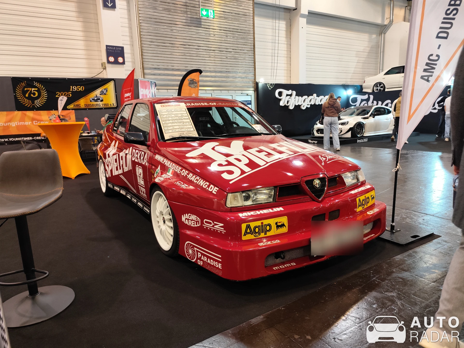 Alfa Romeo 155 V6 TI spotted in Essen