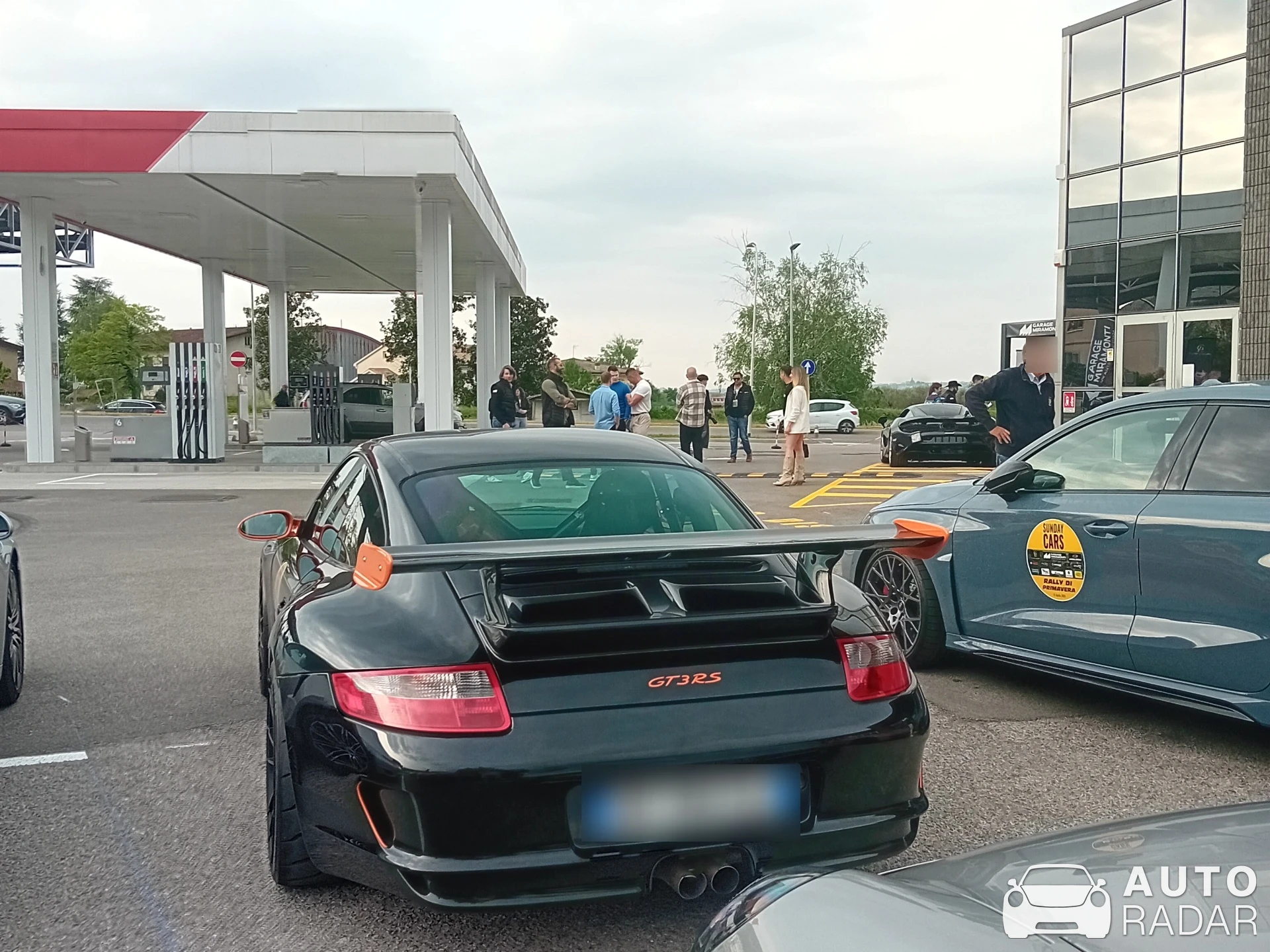 Porsche 997 GT3 RS spotted in Conegliano