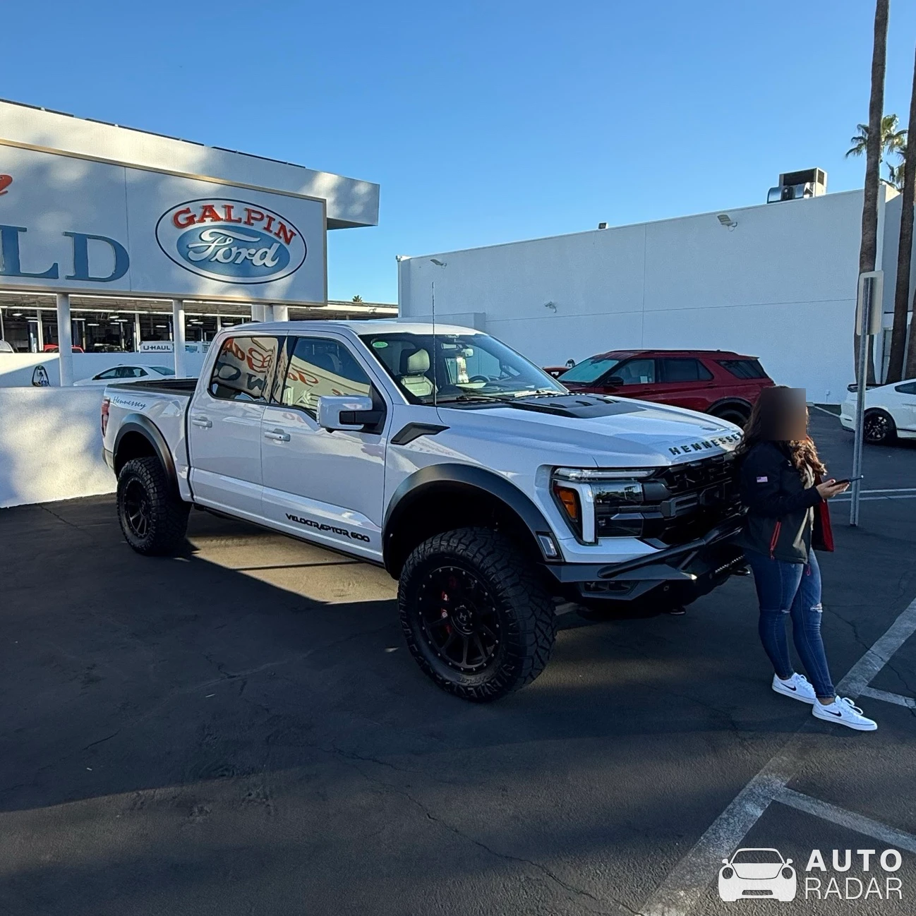 Ford Hennessey VelociRaptor 600 spotted in Los Angeles