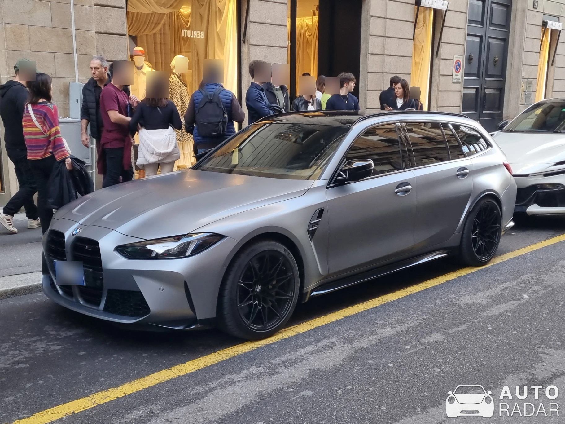 BMW M3 G81 Touring Competition spotted in Milano, Italia