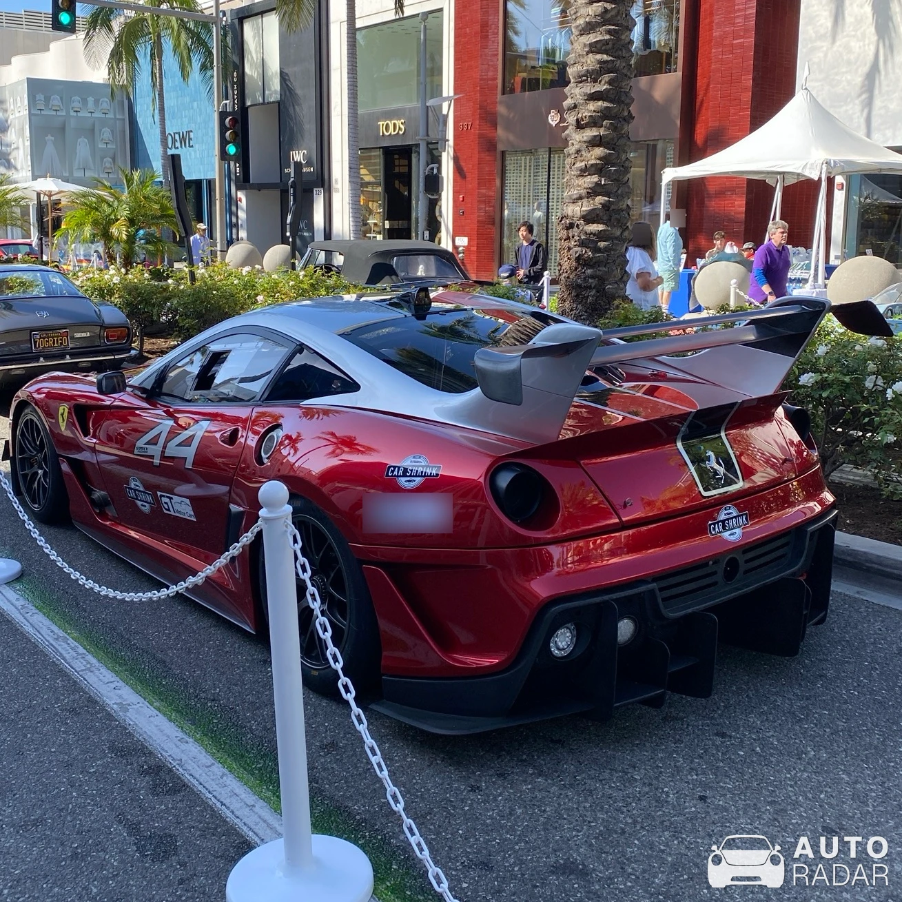 Ferrari 599XX Evoluzione spotted in Beverly Hills