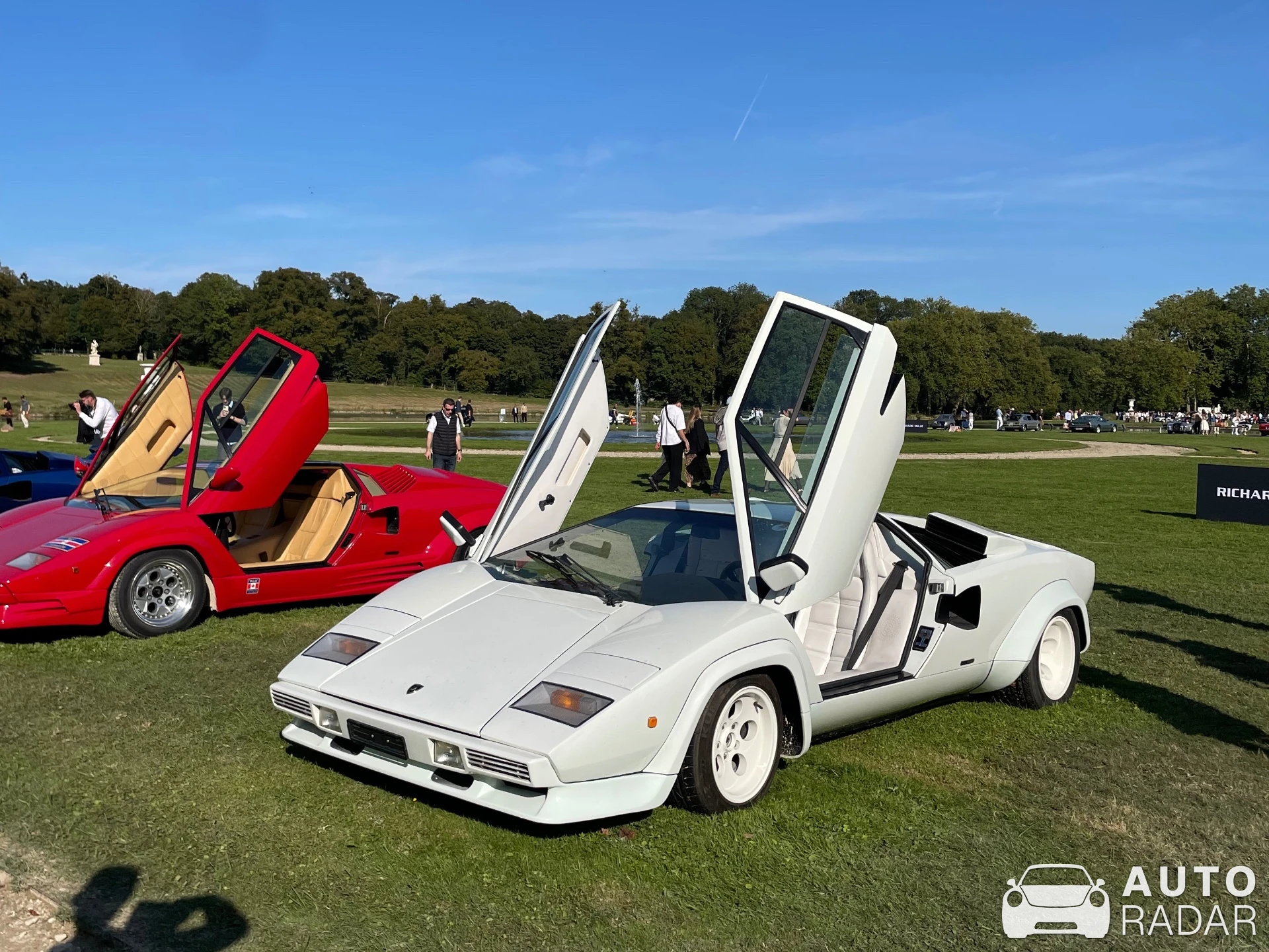 Lamborghini Countach LPI 800-4 spotted in Chantilly, France