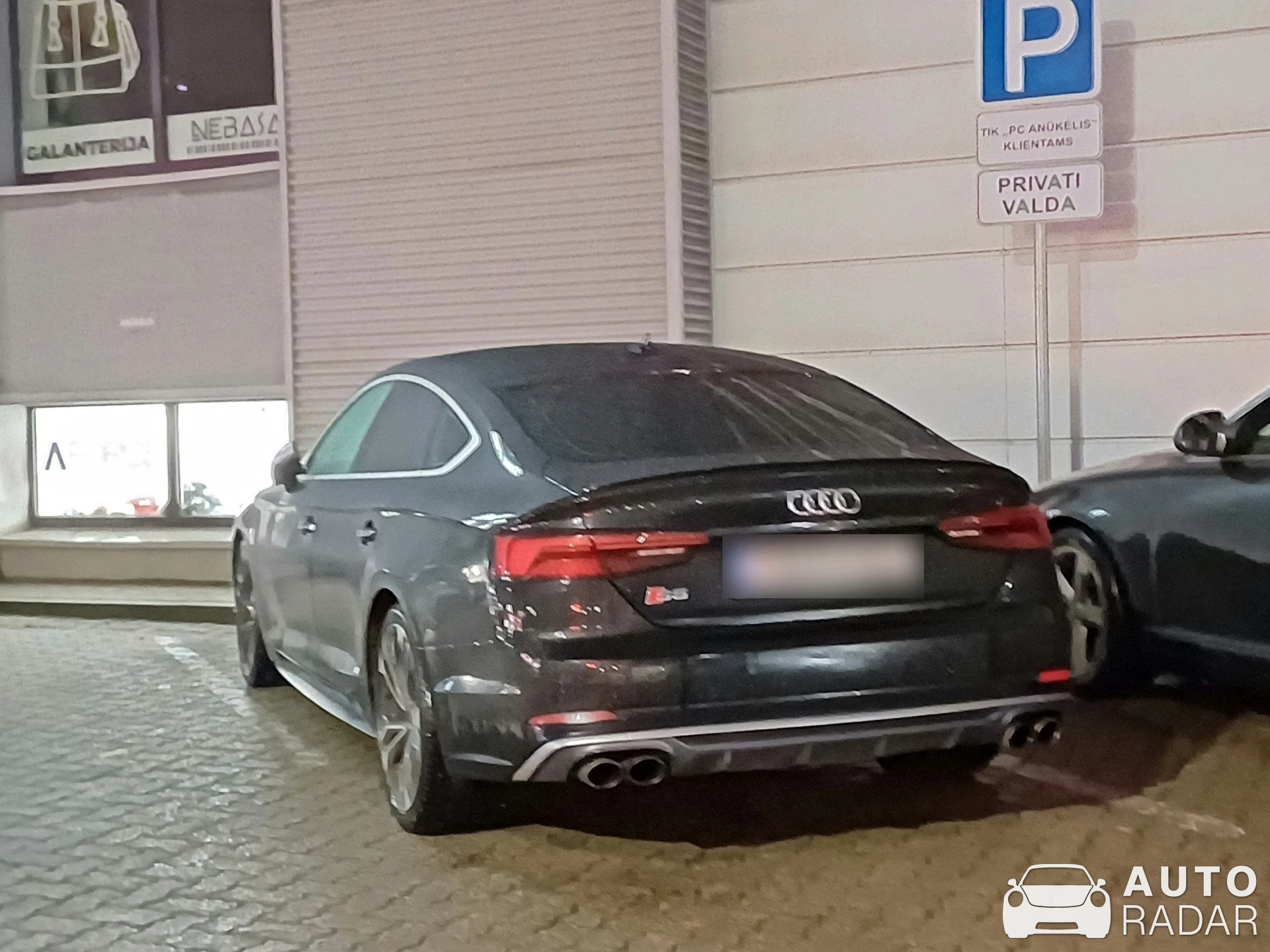 Audi S5 Sportback B9 spotted in Kaunas, Lithuania