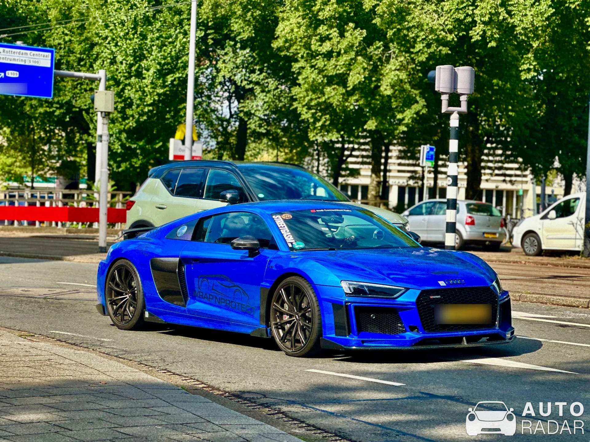 Audi ABT R8 V10 Plus 2017 spotted in Rotterdam