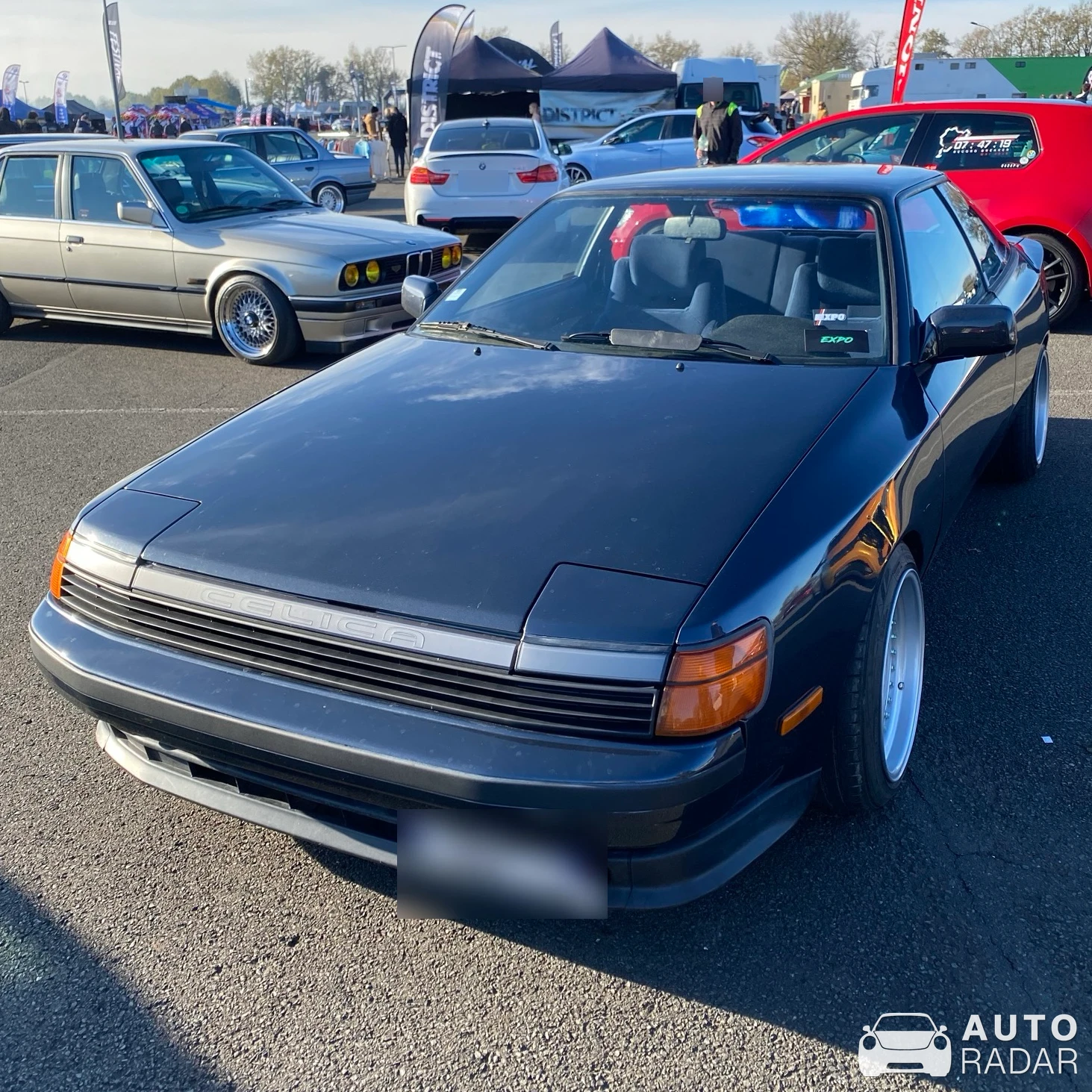 Toyota Celica T160 spotted in Le Vigeant
