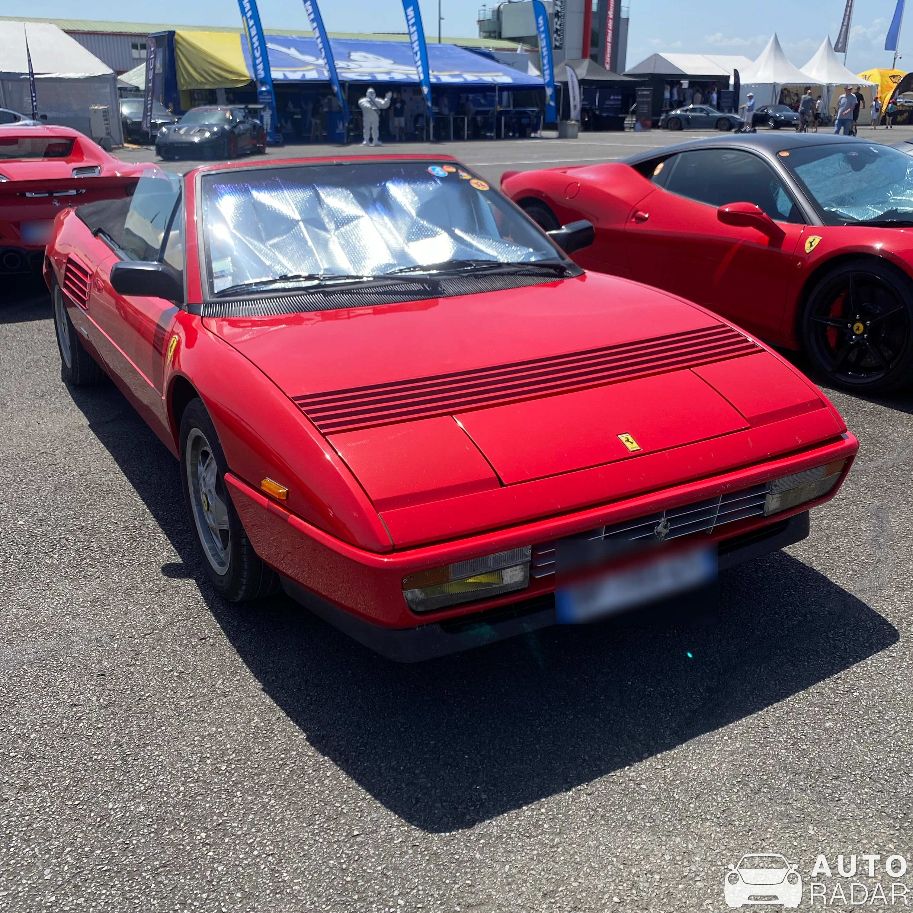 Ferrari Mondial T Cabriolet spotted in Le Vigeant