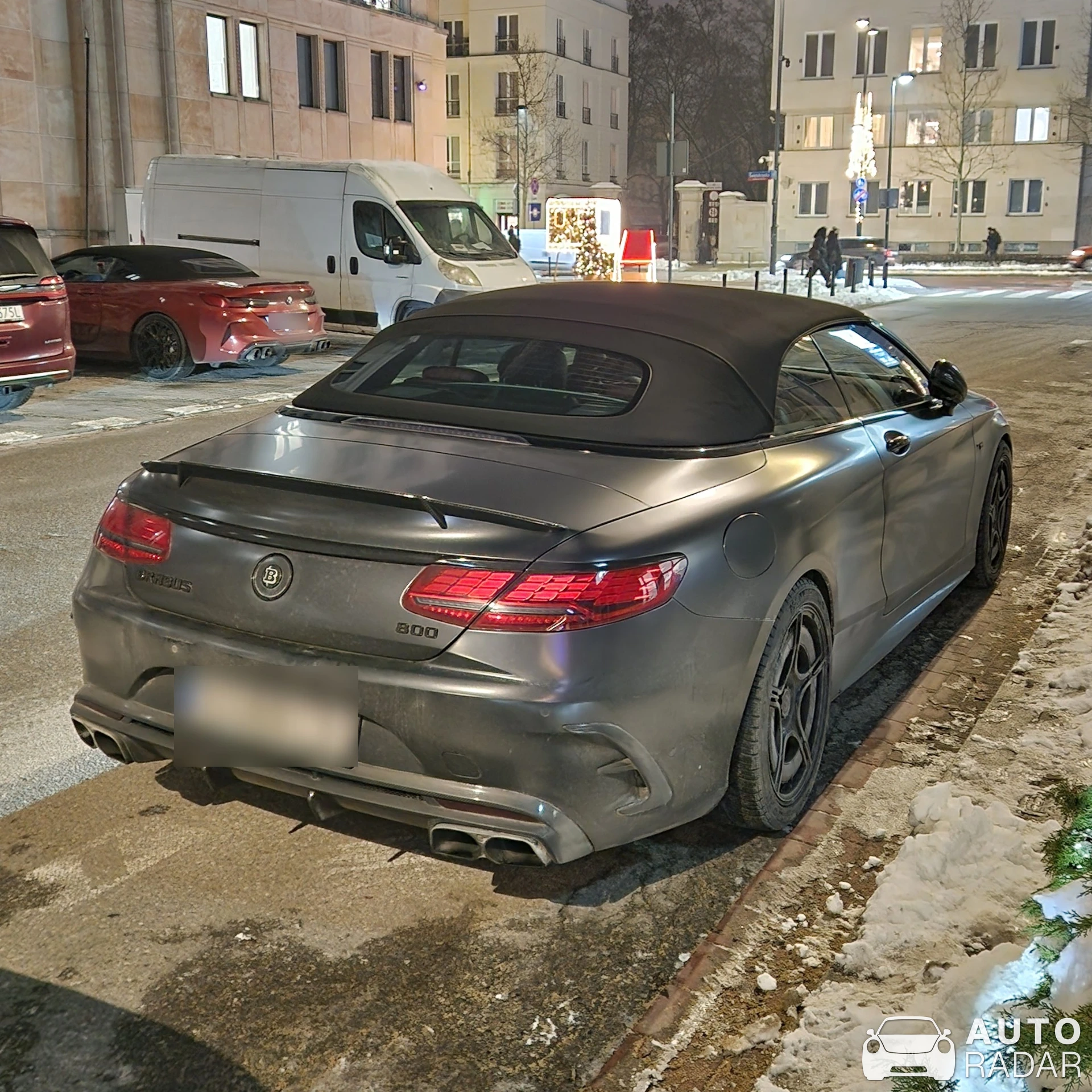 Mercedes-AMG Brabus S B40S-800 Convertible A217 2018 spotted in Warszawa, Poland