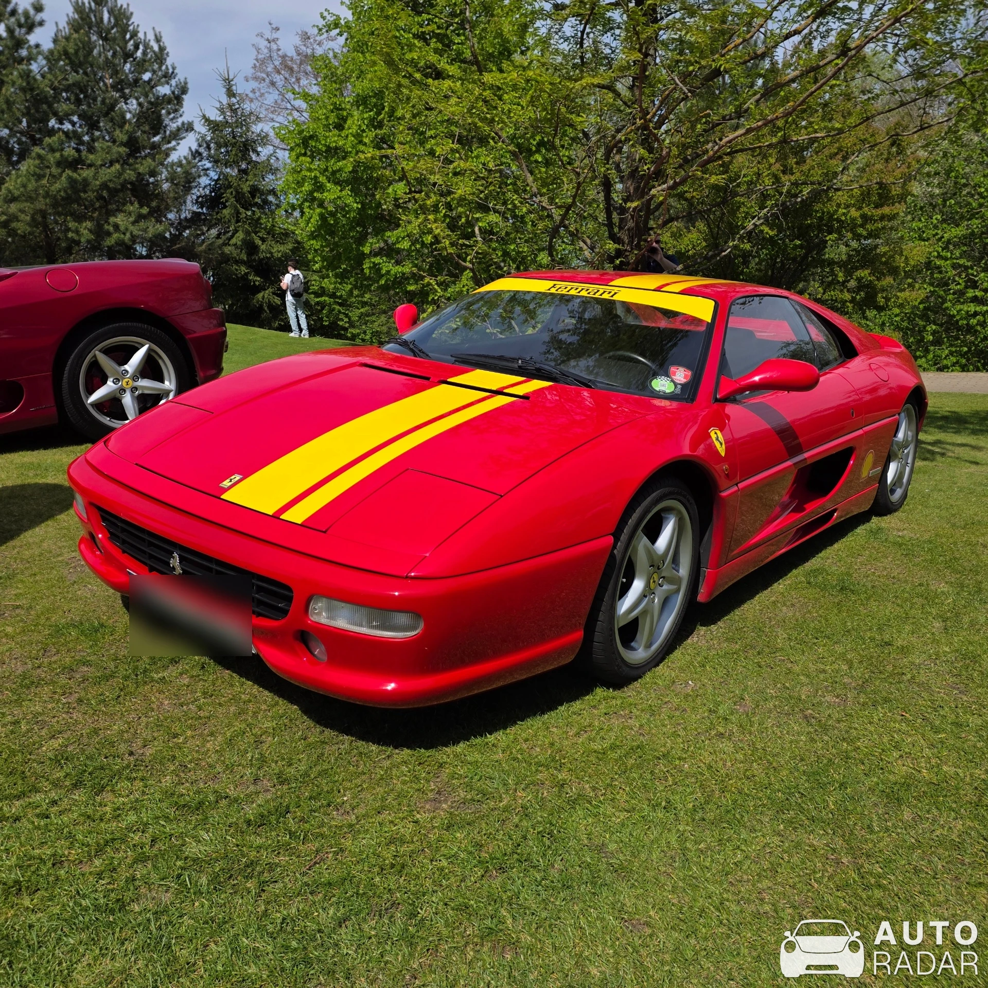 Ferrari F355 F1 Berlinetta spotted in Praha