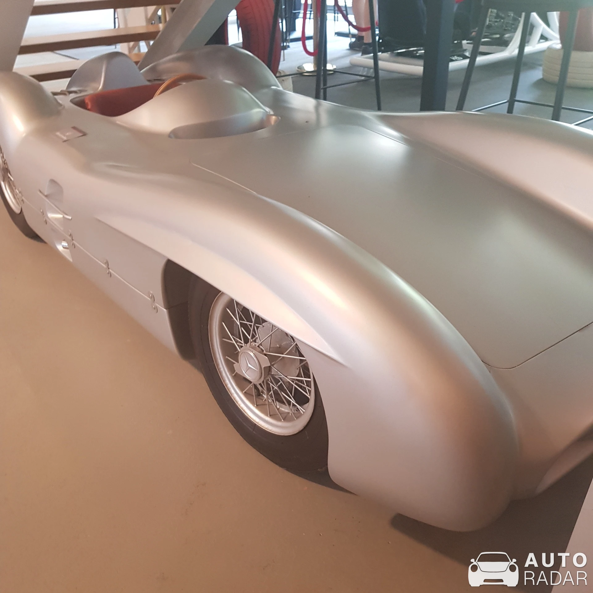 Mercedes-Benz W196 R Streamliner spotted in Kirchberg an der Jagst