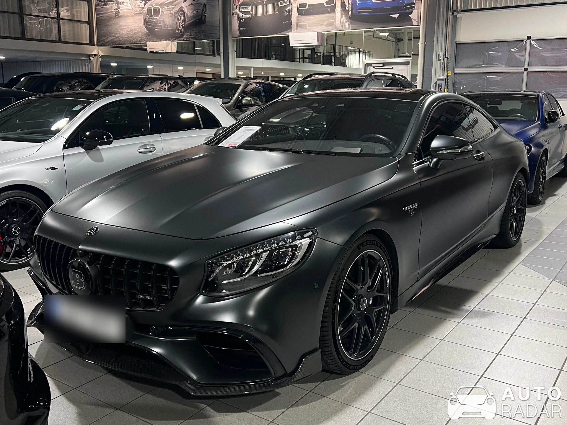 Mercedes-AMG Brabus S 63 Coupé C217 2018 spotted in Upplands Väsby Östra, Sweden