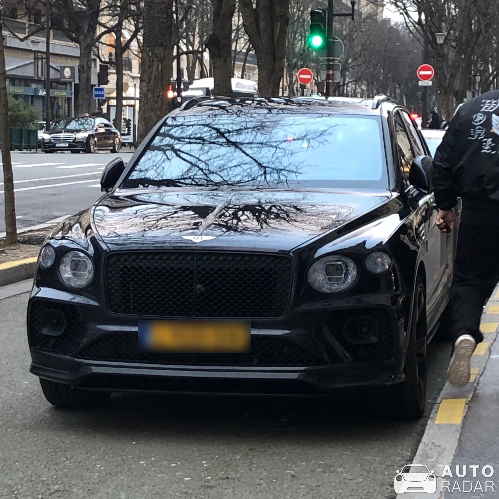 Bentley Bentayga spotted in Paris, France