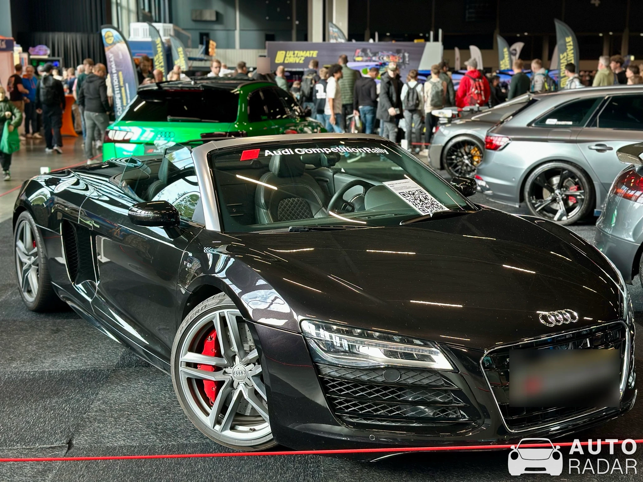 Audi R8 V8 Spyder 2013 spotted in Rotterdam