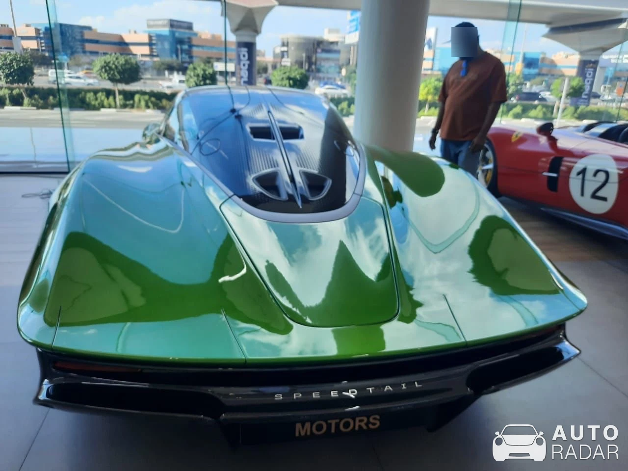 McLaren Speedtail spotted in Dubai, United Arab Emirates