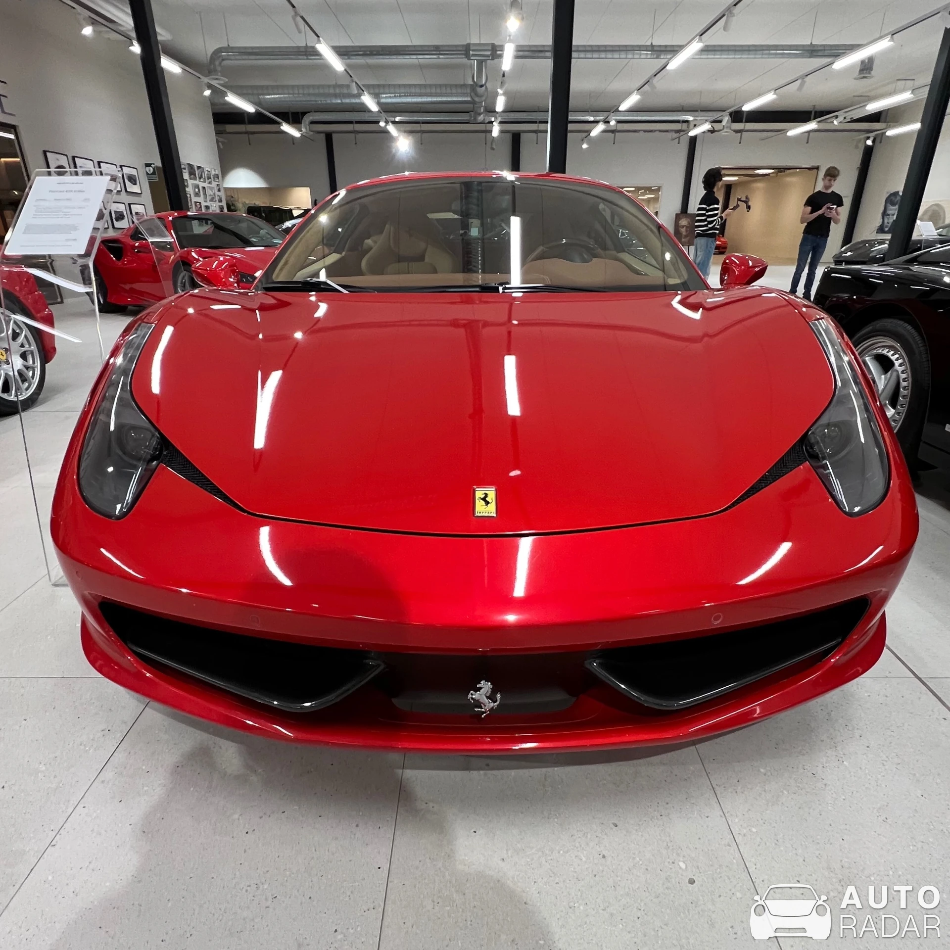 Ferrari 458 Italia spotted in Uppsala län, Sweden
