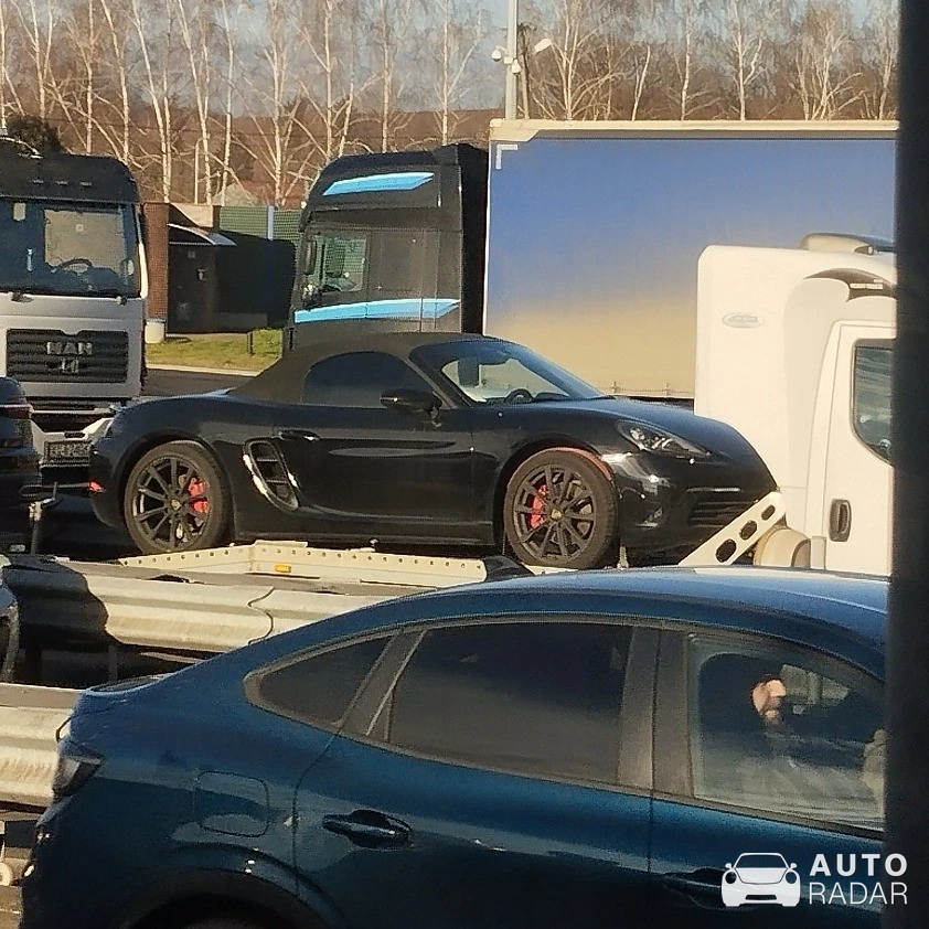 Porsche 718 Boxster spotted in Kraków, Poland
