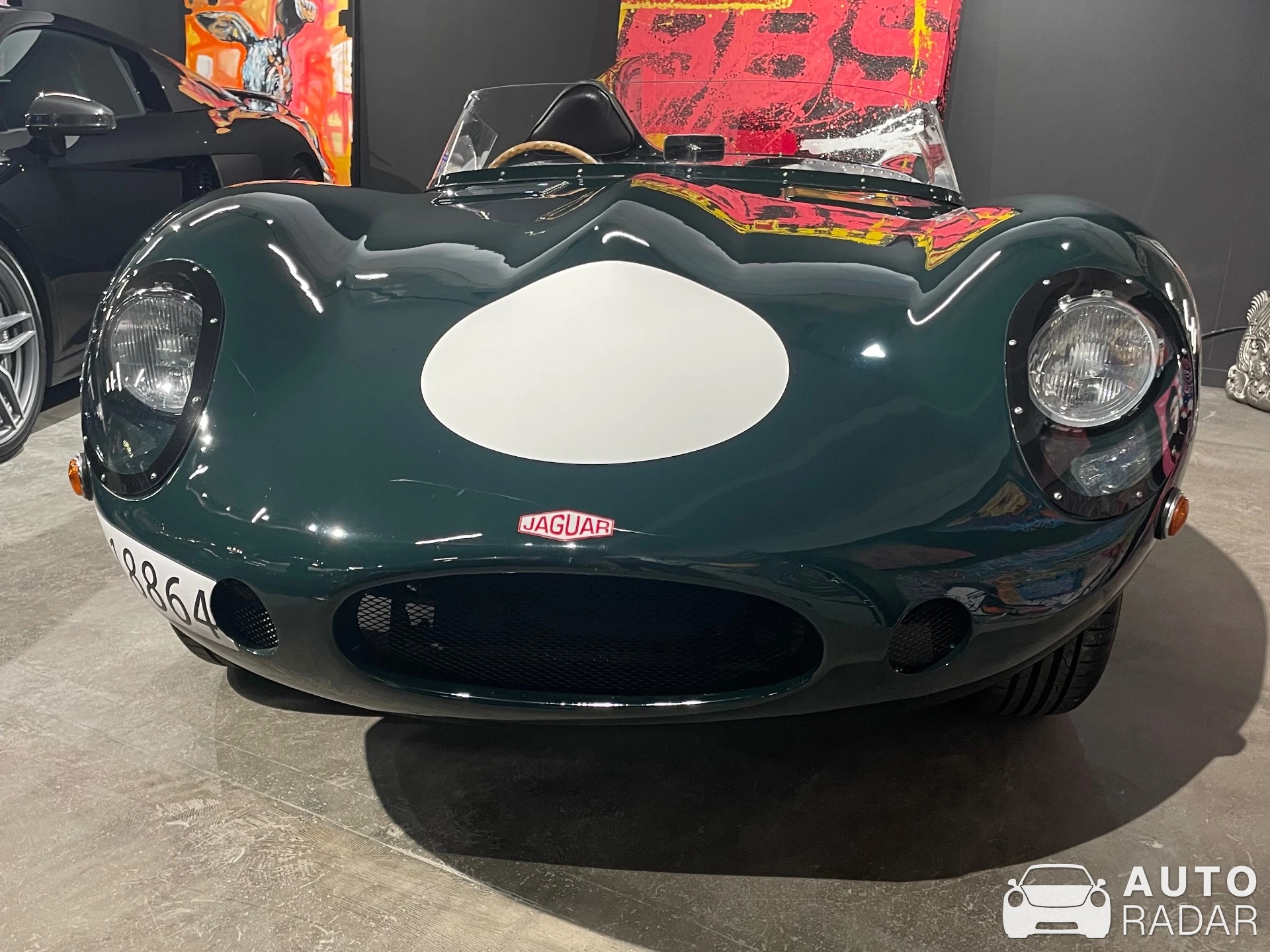 Jaguar D-Type spotted in Asker, Norge