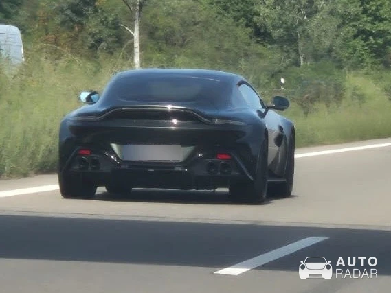 Aston Martin V8 Vantage Formula 1 Edition spotted in Hildesheim