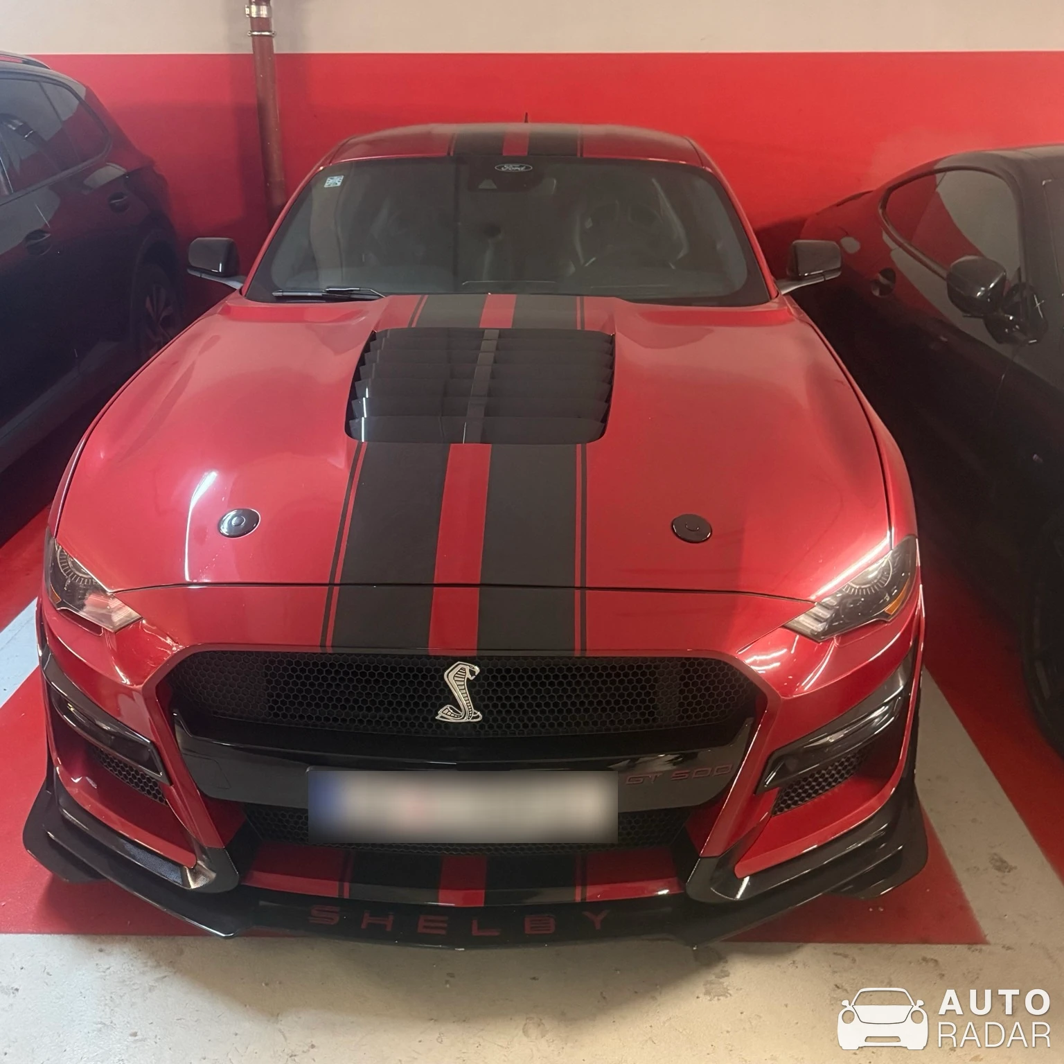 Ford Mustang Shelby GT500 spotted in Varaždin