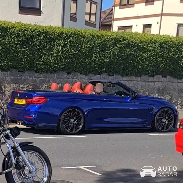 BMW M4 F83 Convertible Competition spotted in Rhos on Sea, United Kingdom