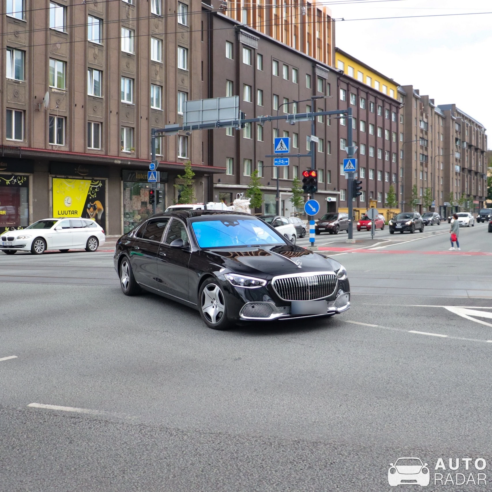 Mercedes-Maybach S 580 4MATIC spotted in Tallinn, Estonia