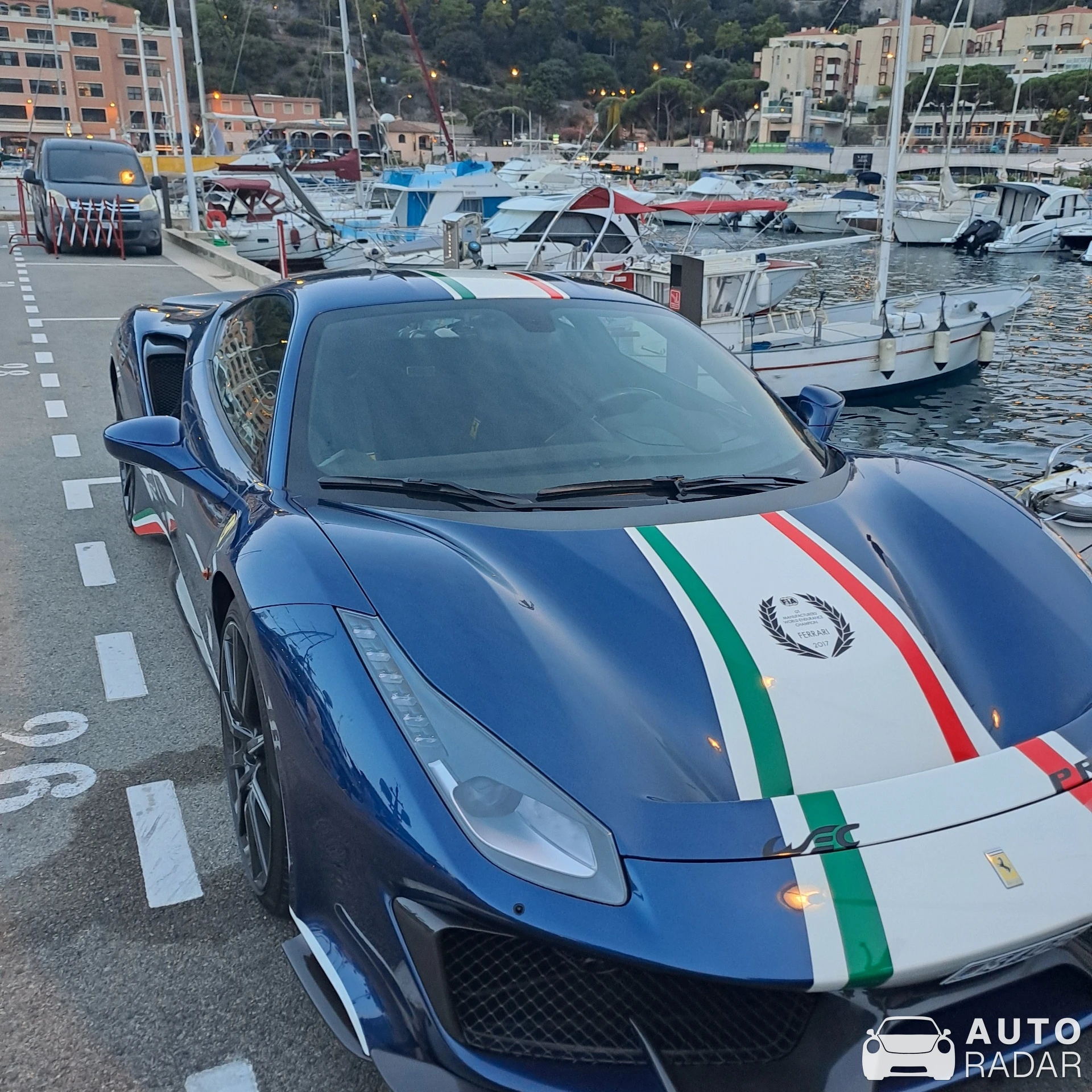 Ferrari 488 GTB spotted in , Monaco