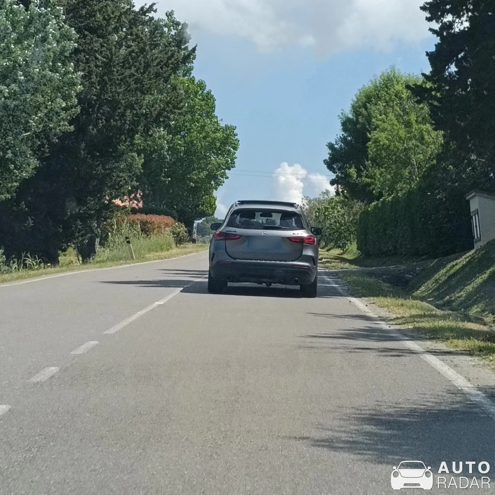 Mercedes-AMG GLA 35 spotted in Castellina Marittima