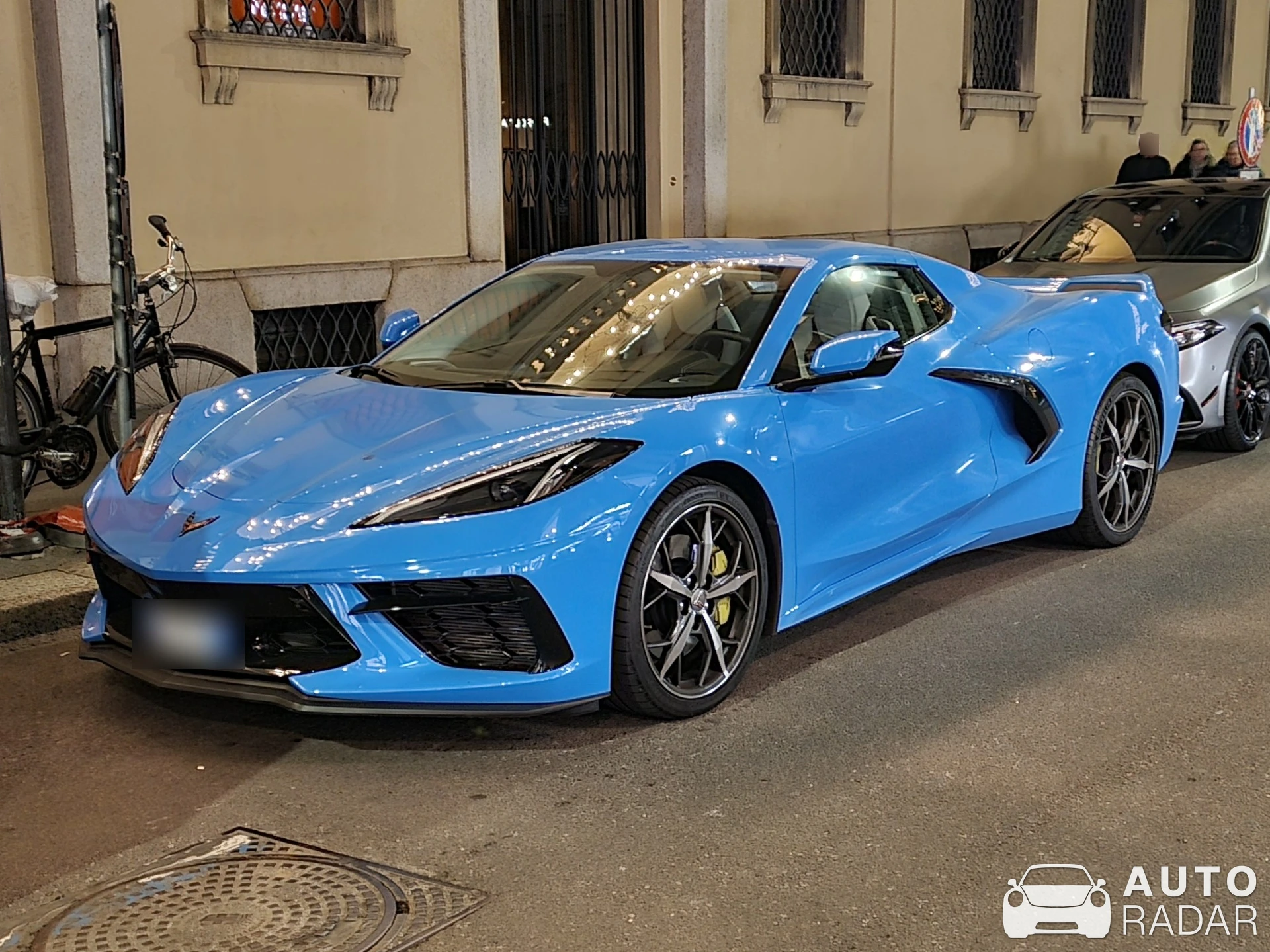 Chevrolet Corvette C8 Stingray spotted in Milano, Italia