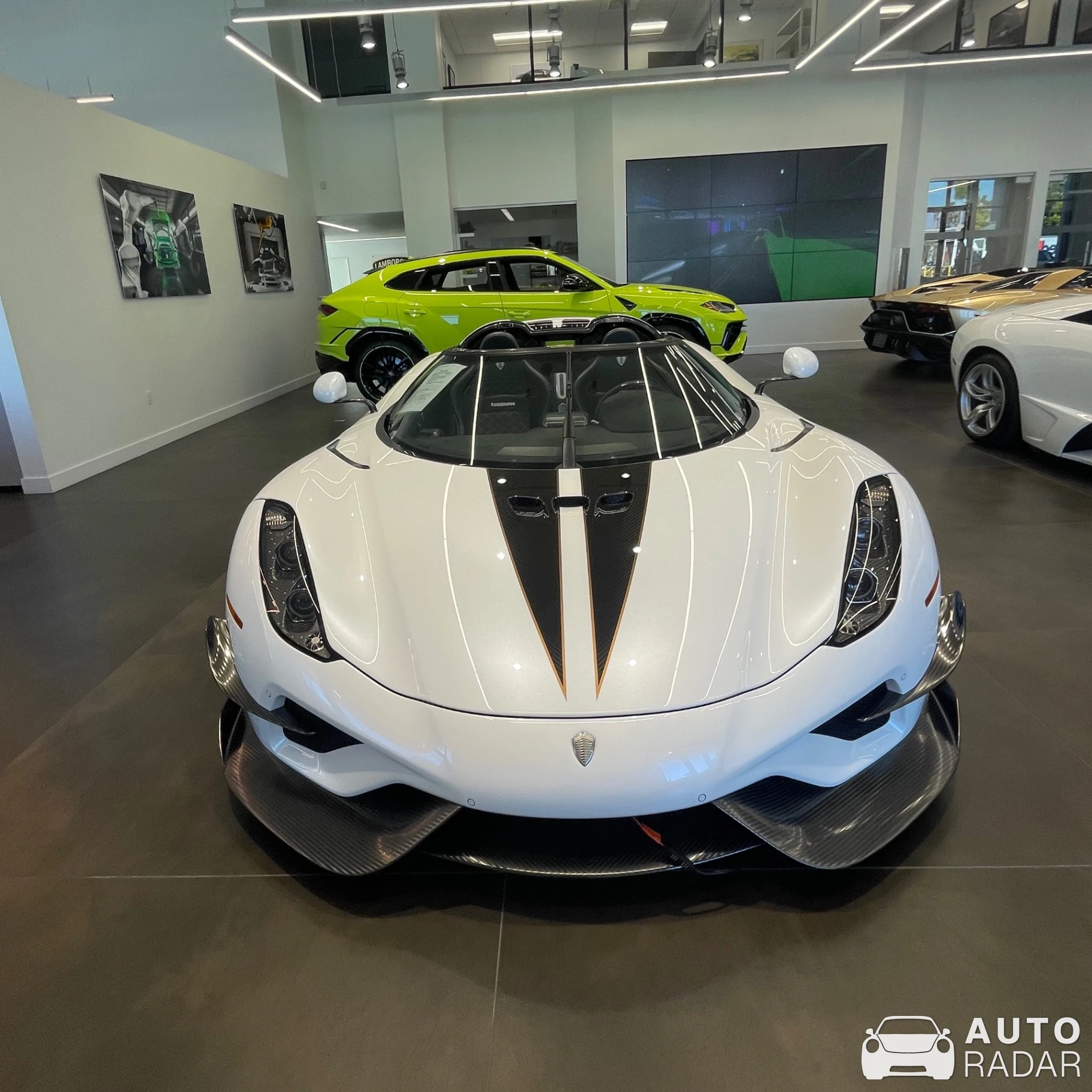 Koenigsegg Regera spotted in Irvine, United States
