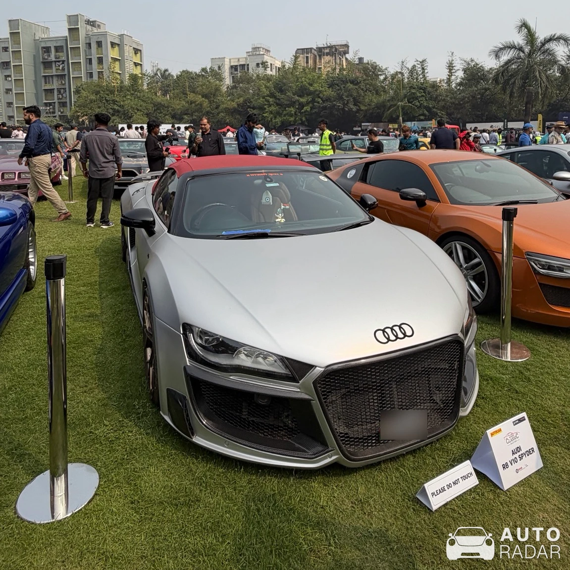 Audi R8 V10 Spyder spotted in Mumbai, India