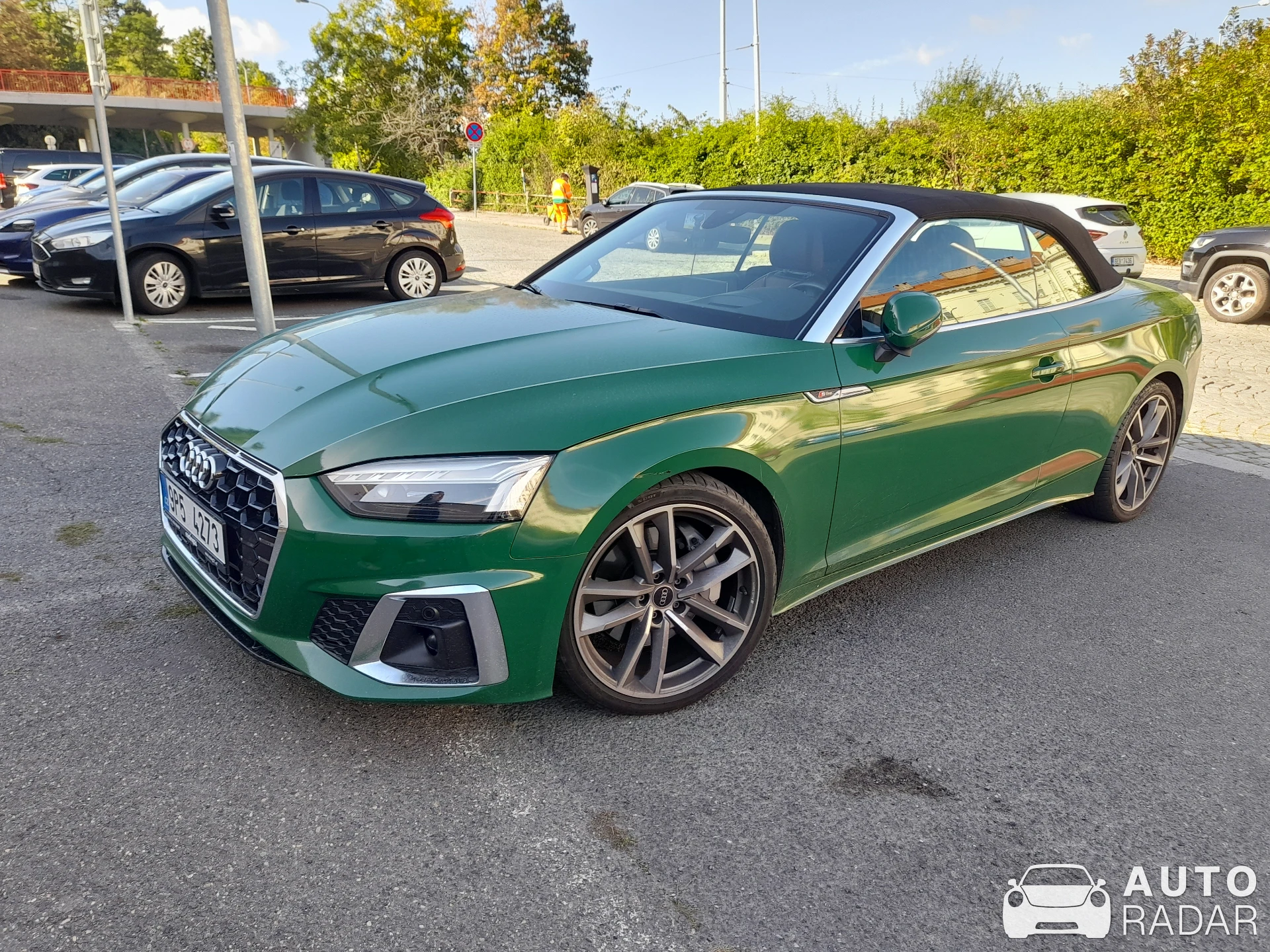 Audi A5 Cabriolet spotted in Praha