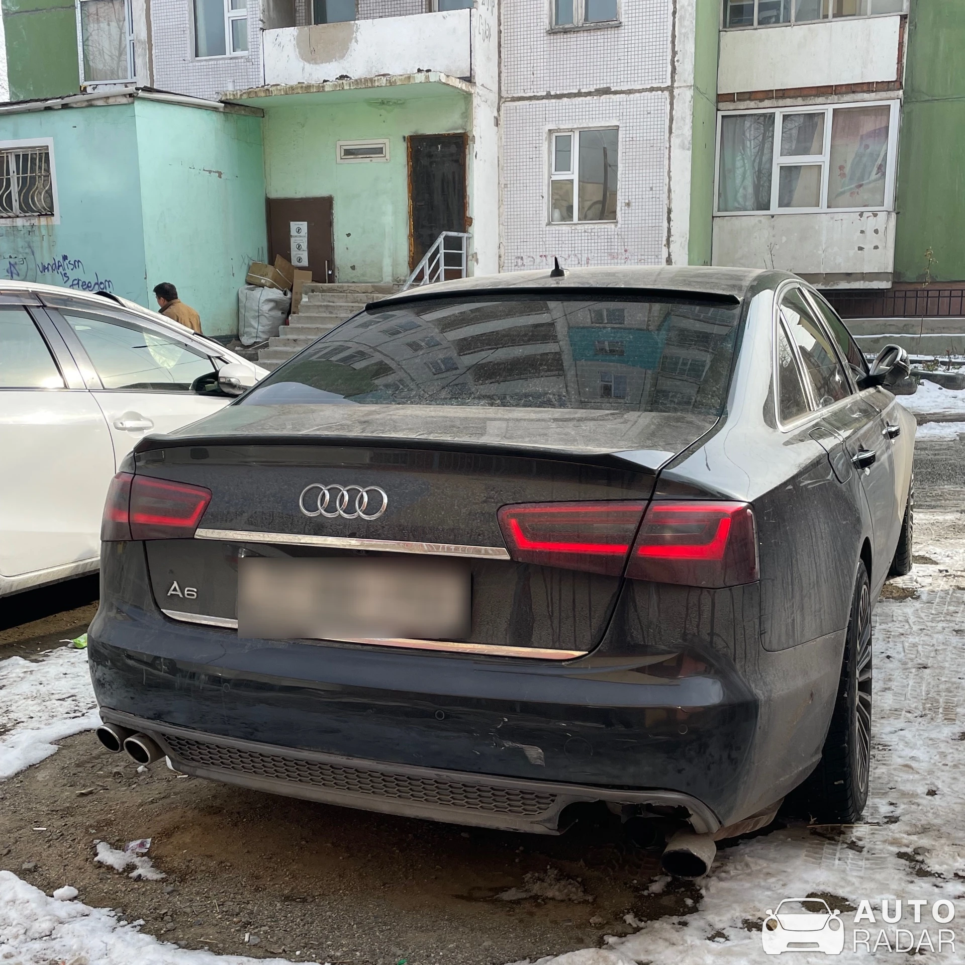 Audi S6 spotted in Ulaanbaatar, Mongolia