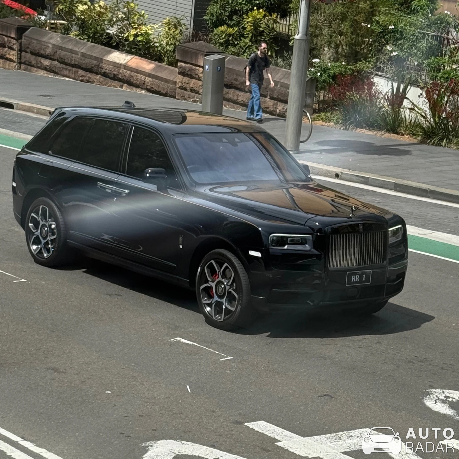 Rolls-Royce Cullinan Black Badge spotted in Darlinghurst, Australia