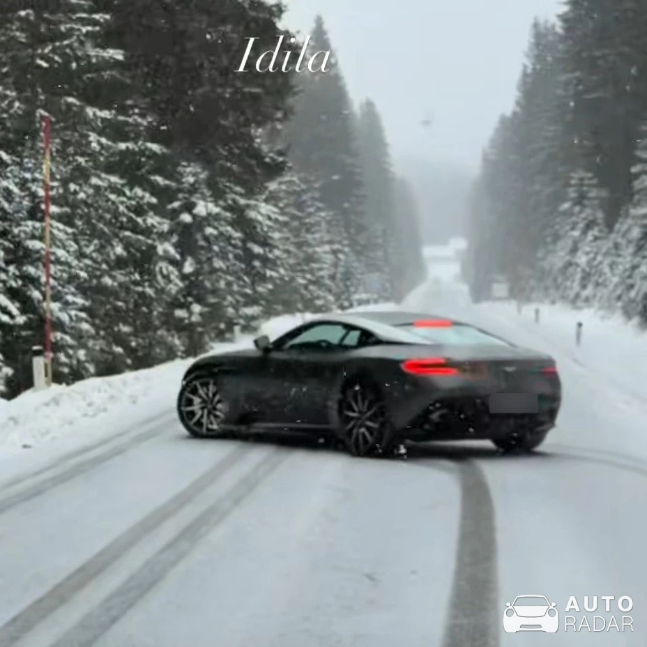 Aston Martin DB11 spotted in Bohinj, Slovenia