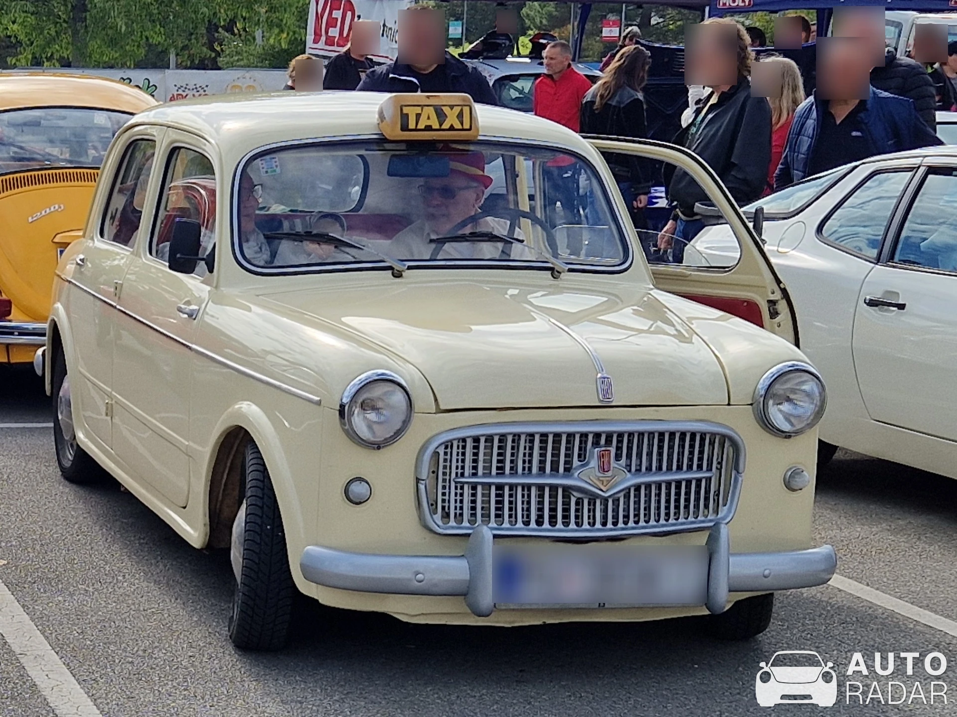 Fiat 1100 spotted in Poreč