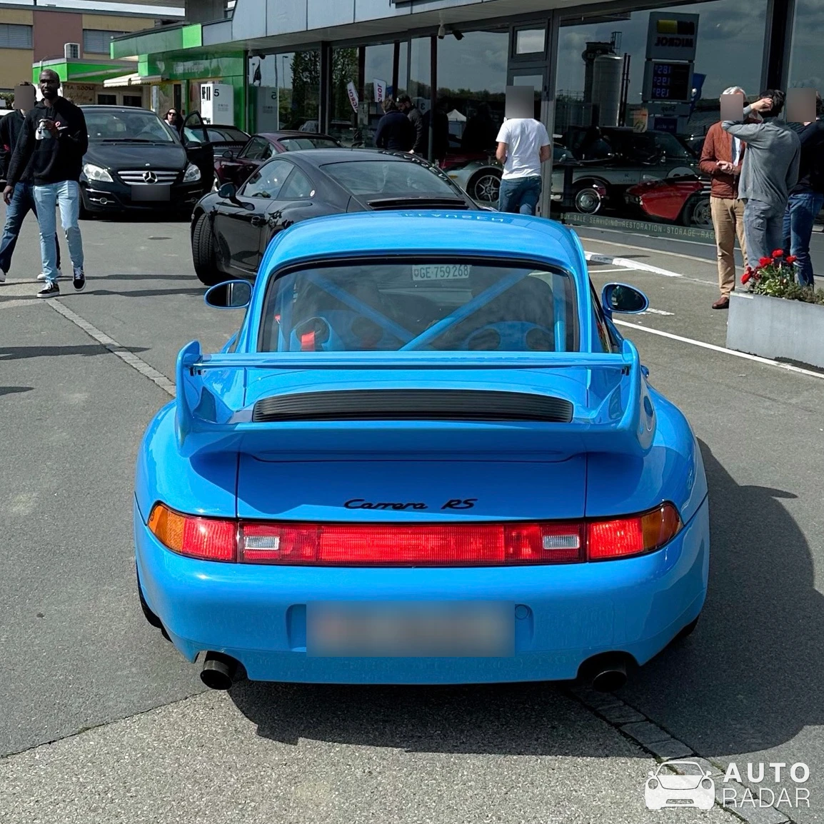 Porsche 993 Carrera RS Clubsport spotted in Gland