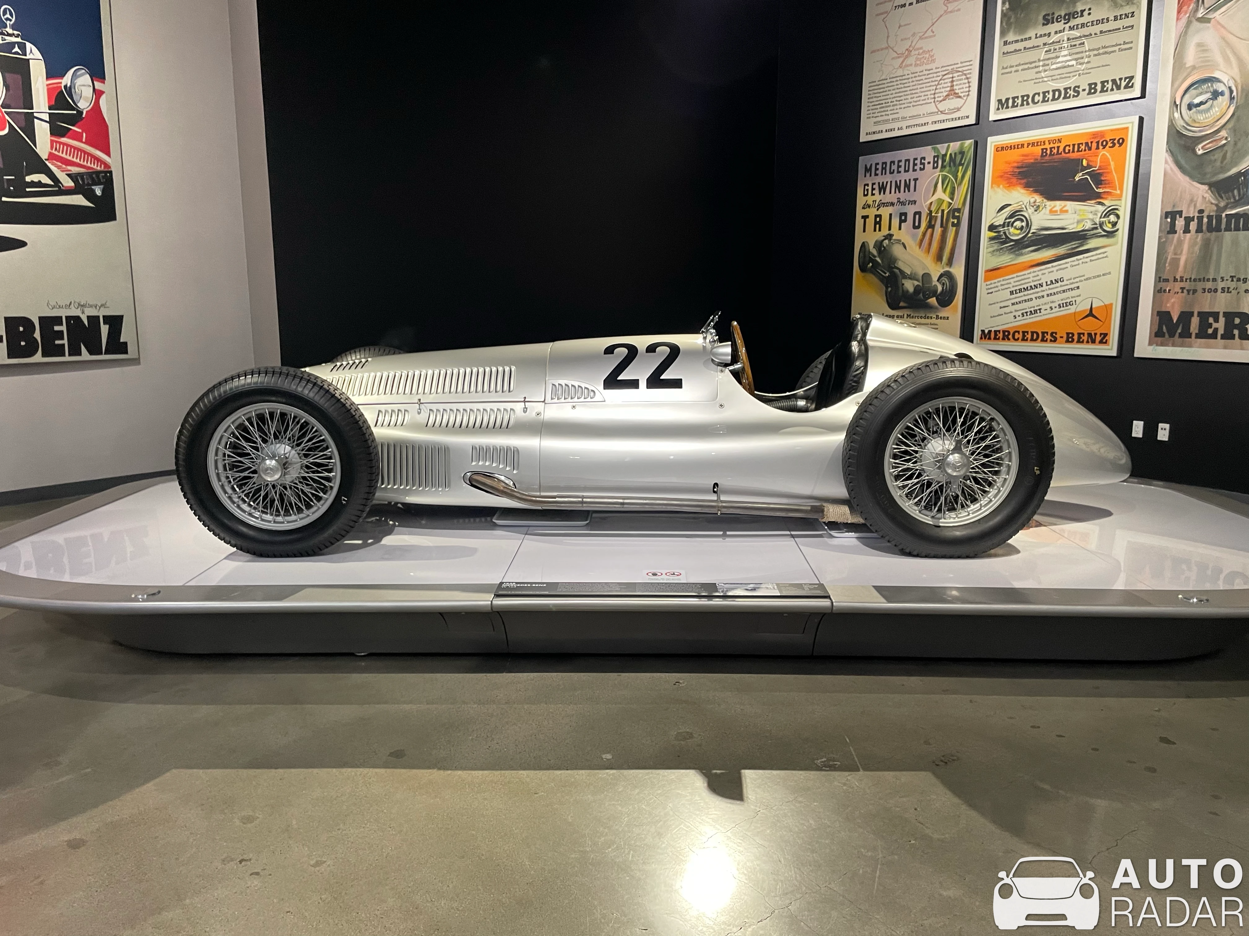 Mercedes-Benz W154 spotted in Los Angeles