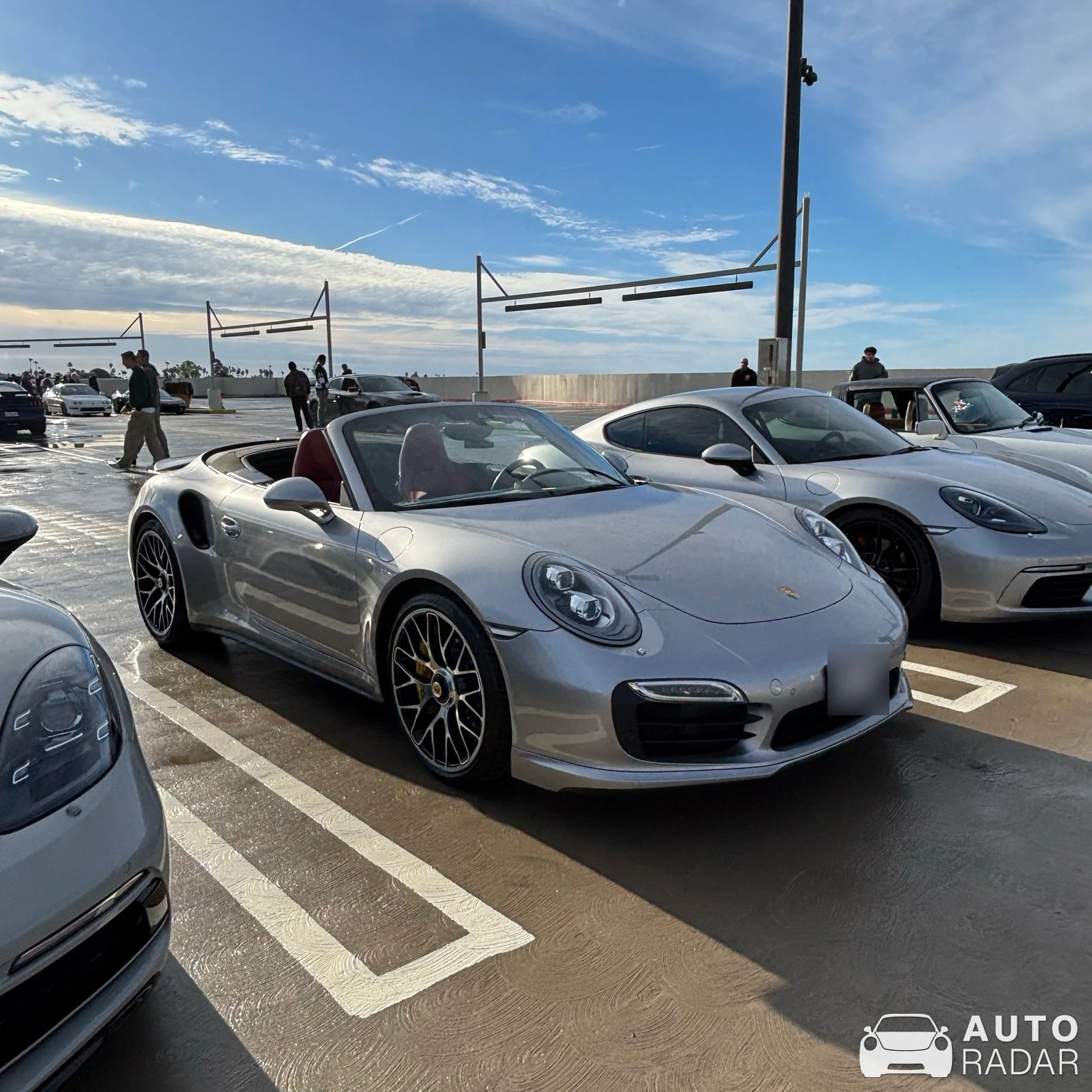 Porsche 991 Turbo S Cabriolet MkI spotted in San Clemente, United States