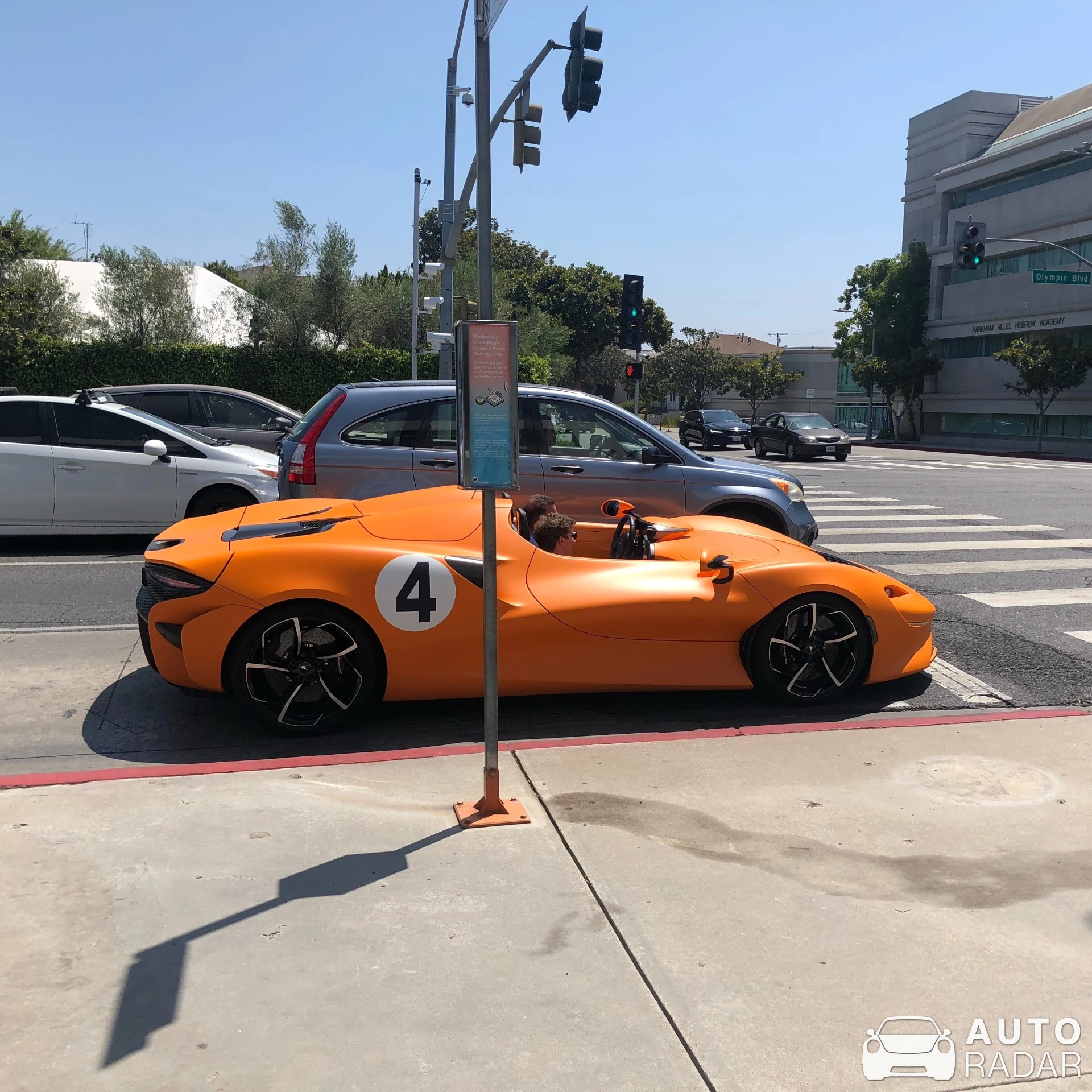 McLaren Elva spotted in Beverly Hills, United States