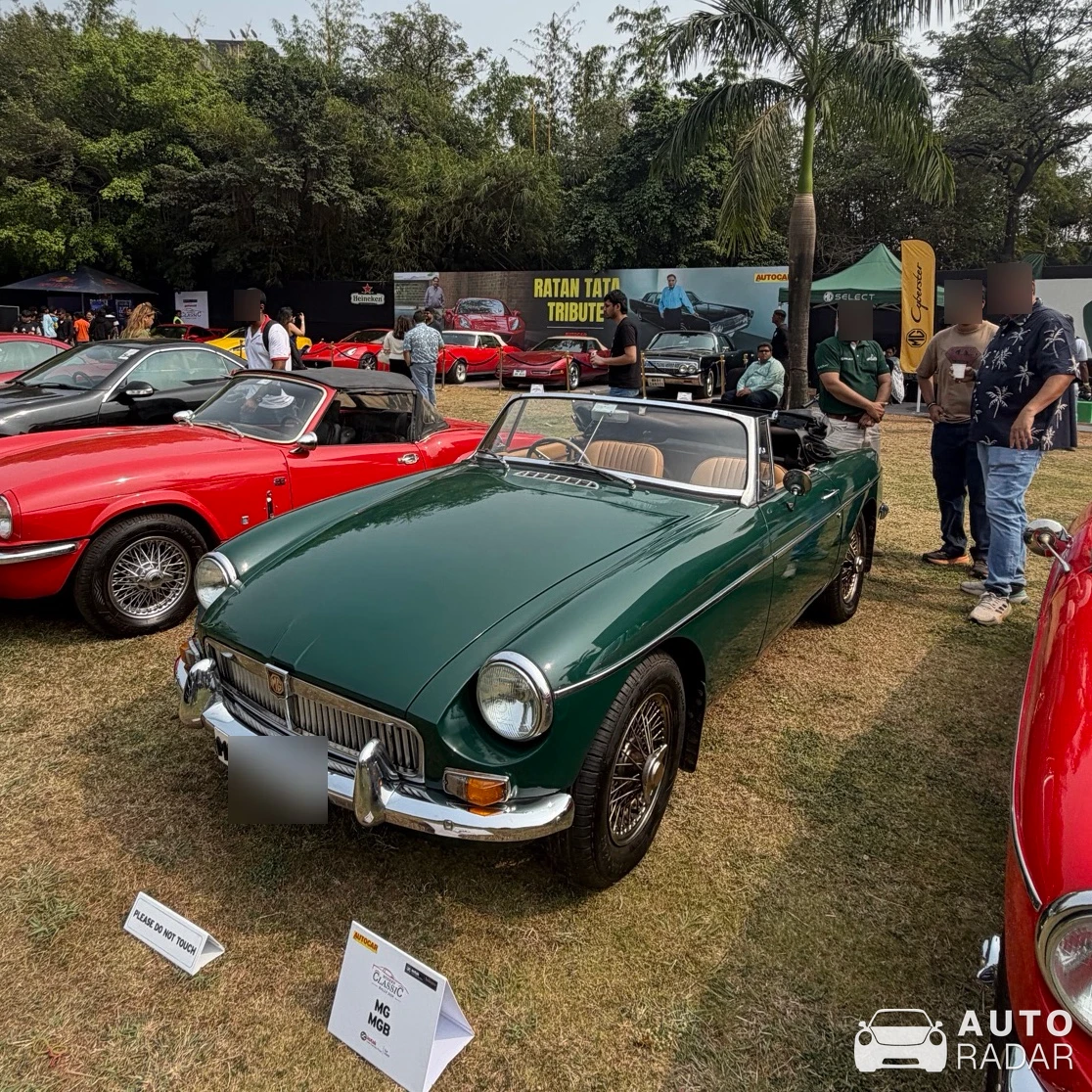 MG MGB spotted in Mumbai, India