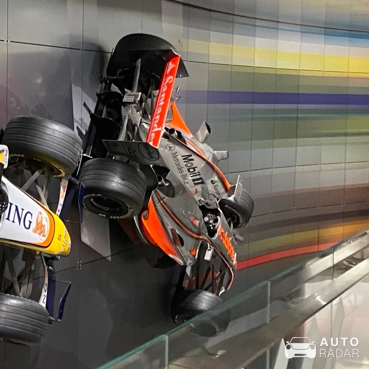 McLaren MP4-21 spotted in Monaco