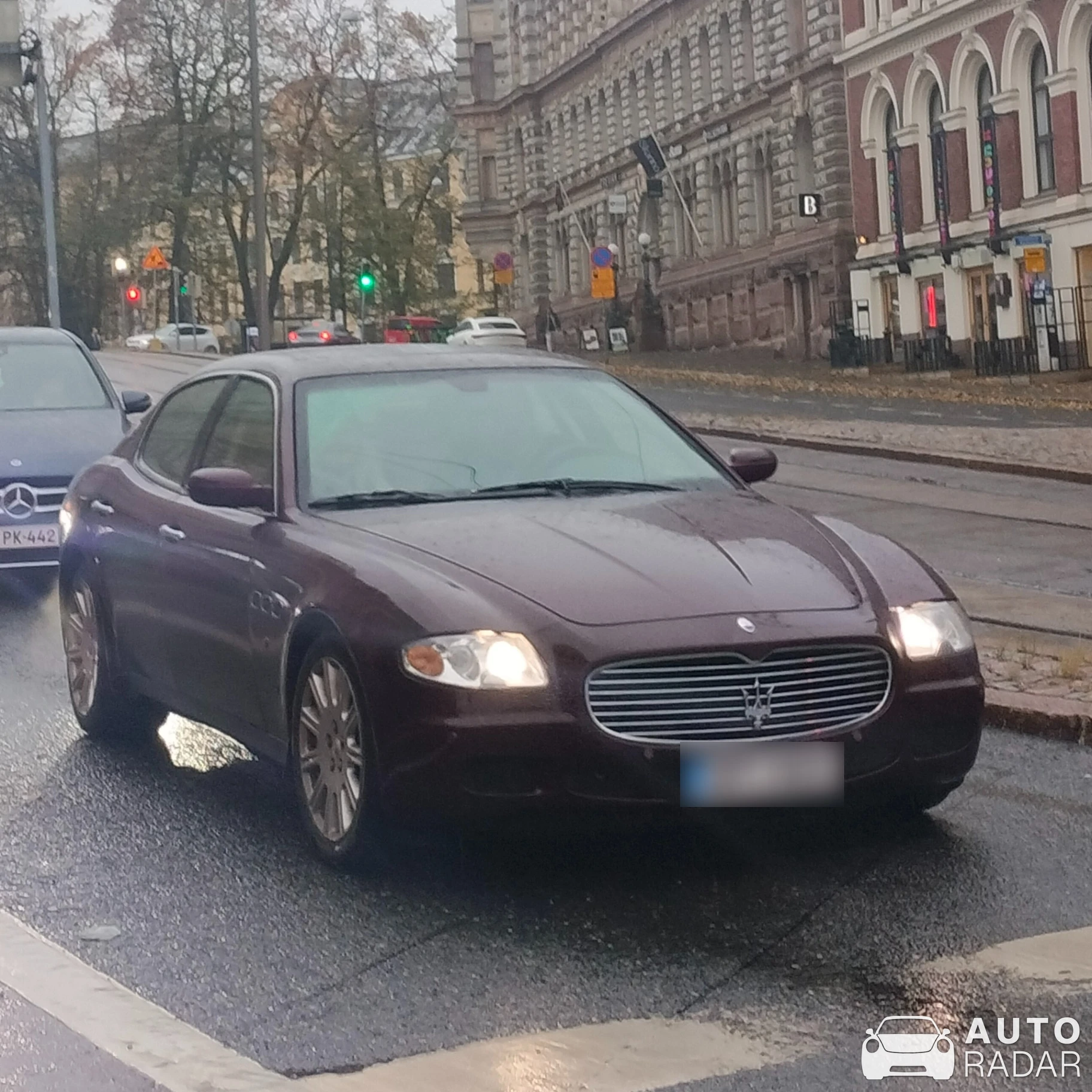 Maserati Quattroporte 2008 spotted in Erottaja, Finland