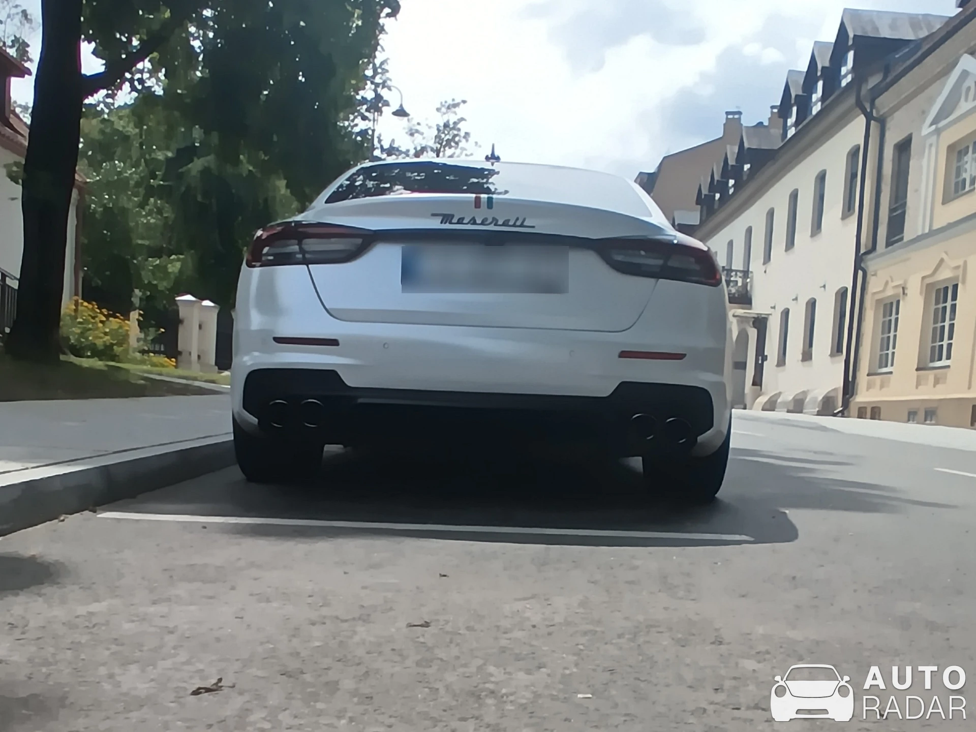Maserati Quattroporte Trofeo spotted in Vilnius