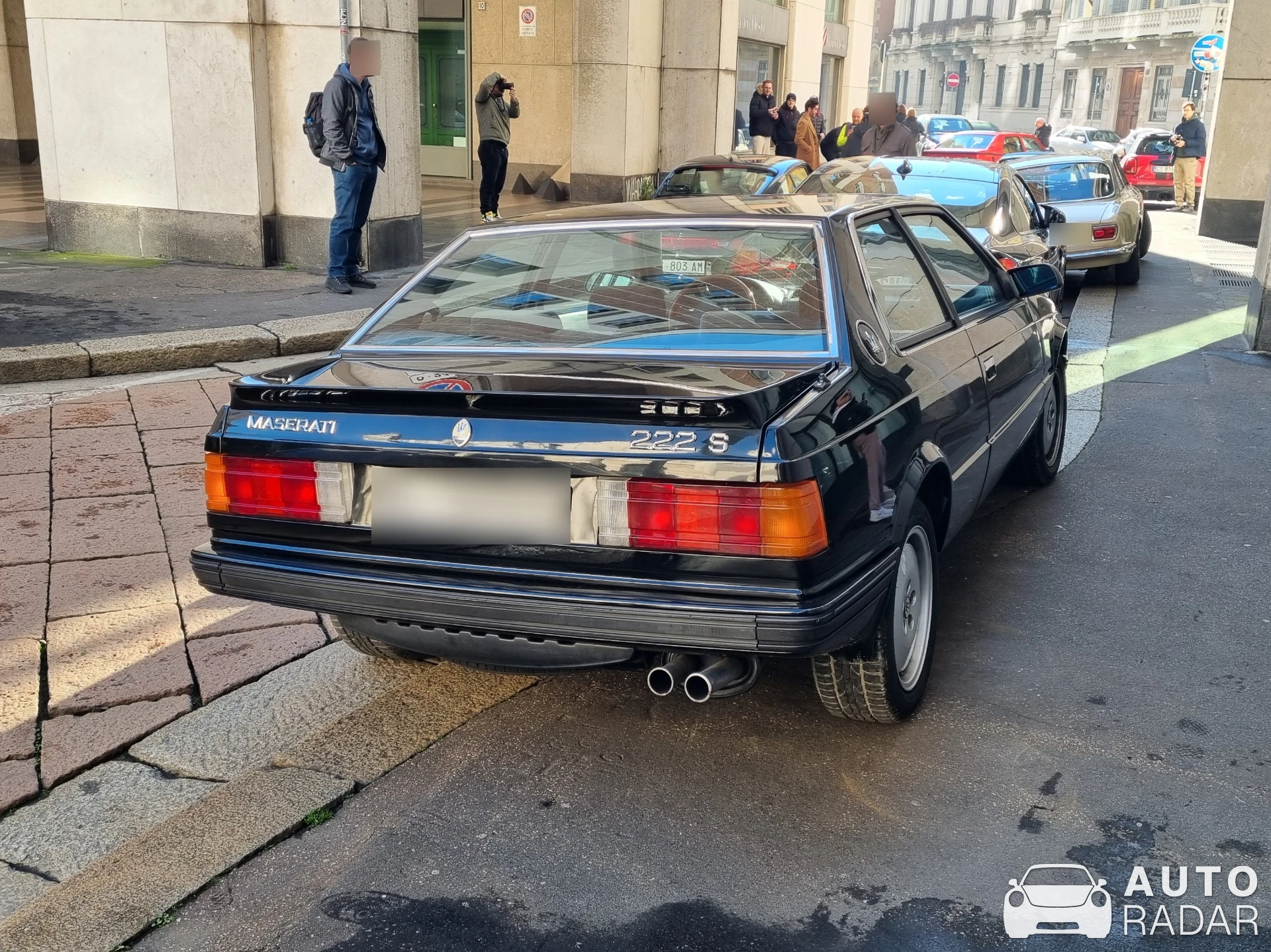 Maserati 222 spotted in Milano
