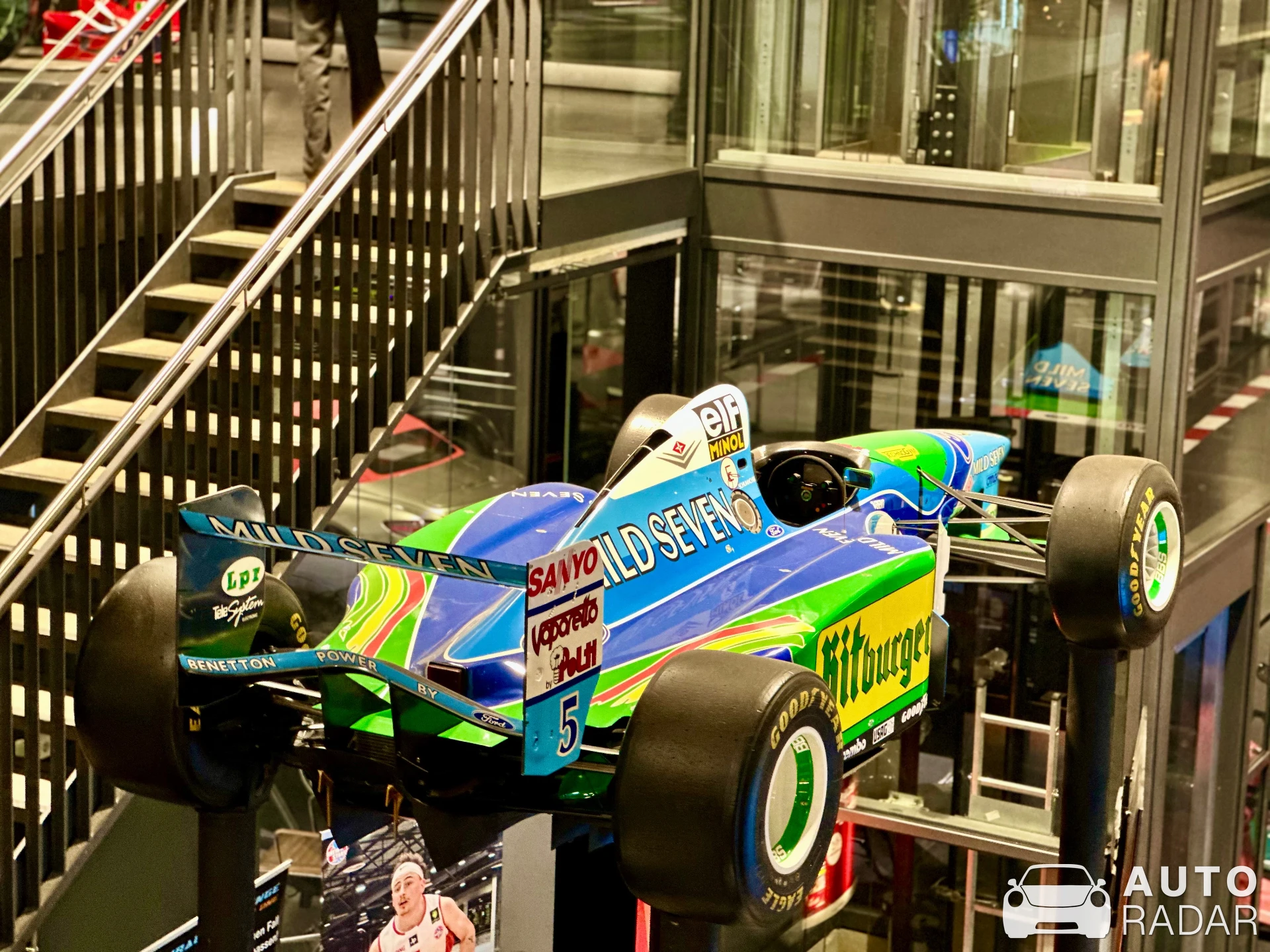 Benetton Ford B194 spotted in Köln