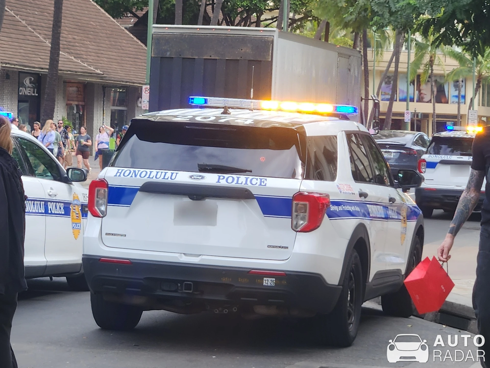 Ford Explorer Police Interceptor Utility spotted in Honolulu