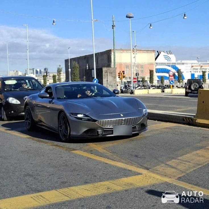 Ferrari Roma spotted in Napoli, Italia